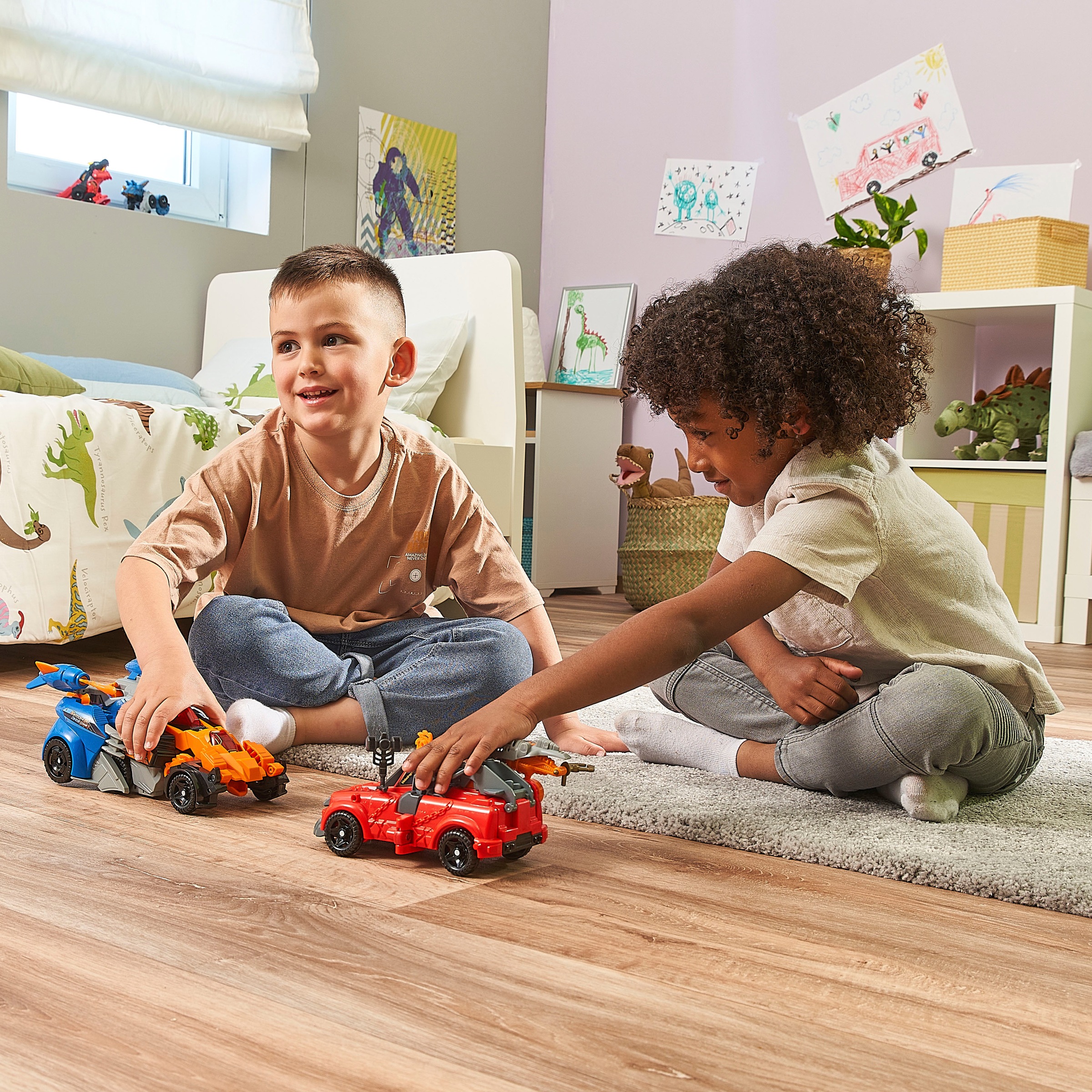 Vtech® Spielfigur »Switch & Go Dinos 2-in-1 Spinosaurus & Pterodaktylus«, mit Sound und Lichteffekten