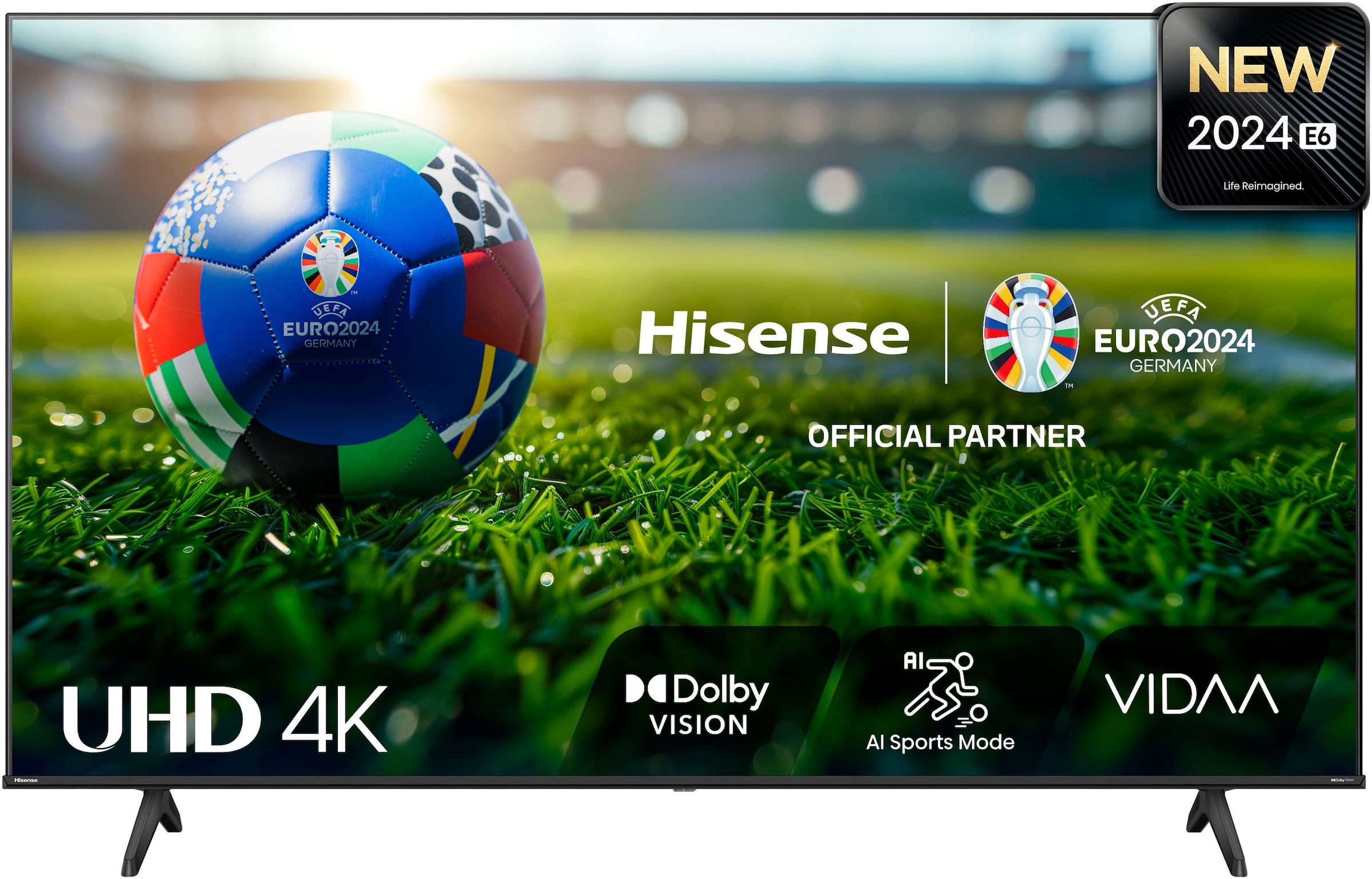Hisense LED-Fernseher »85E6NT«, 214 cm/85 Zoll, 4K Ultra HD, Smart-TV, 4K UHD