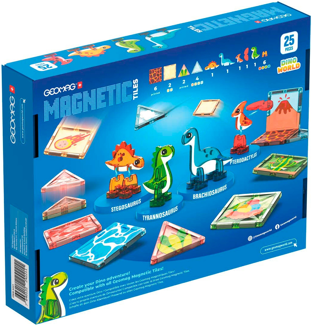 Geomag™ Magnetspielbausteine »GEOMAG™  Magnetic Tiles Dino World«