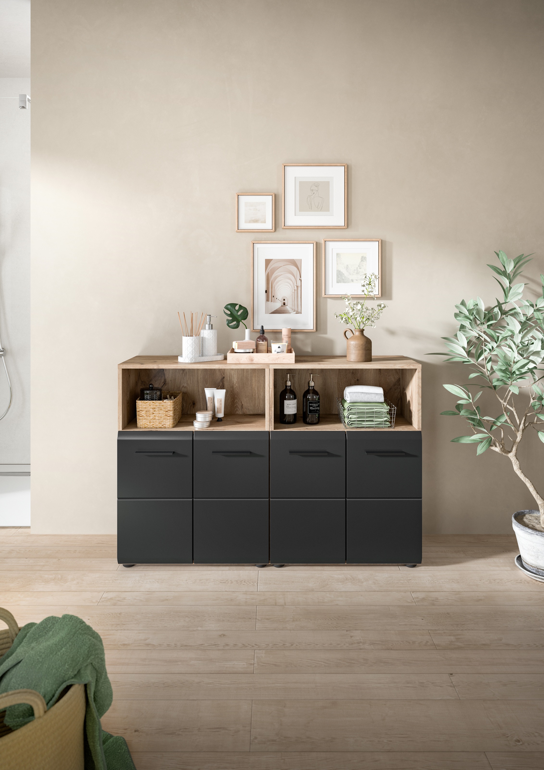 INOSIGN Badmöbel-Set »FLORENZ, TOPSELLER!, 2-teilige Badkombination, hochwe günstig online kaufen