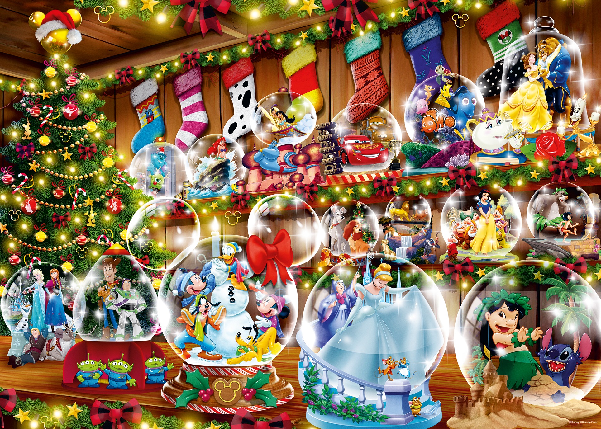 Ravensburger Puzzle »Disney Classics, Schneekugelparadies«, Made in Germany