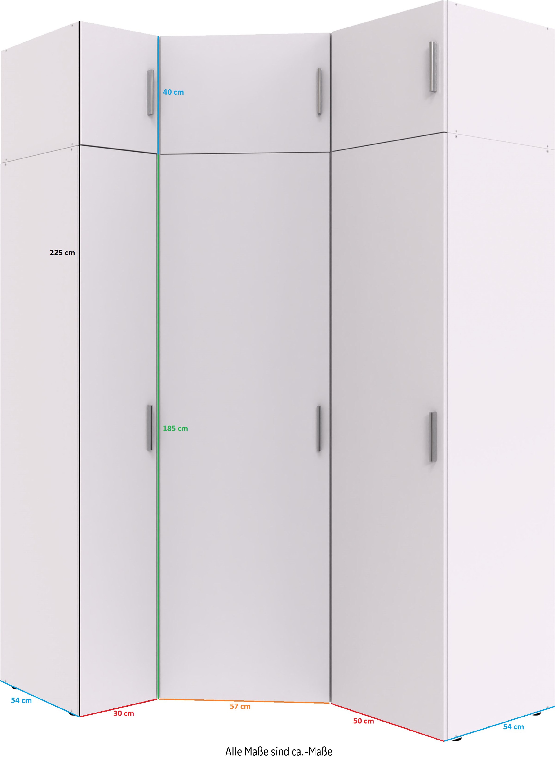 Wimex Schranksystem »Münster«, (Spar-Set), Mehrzweckschrank