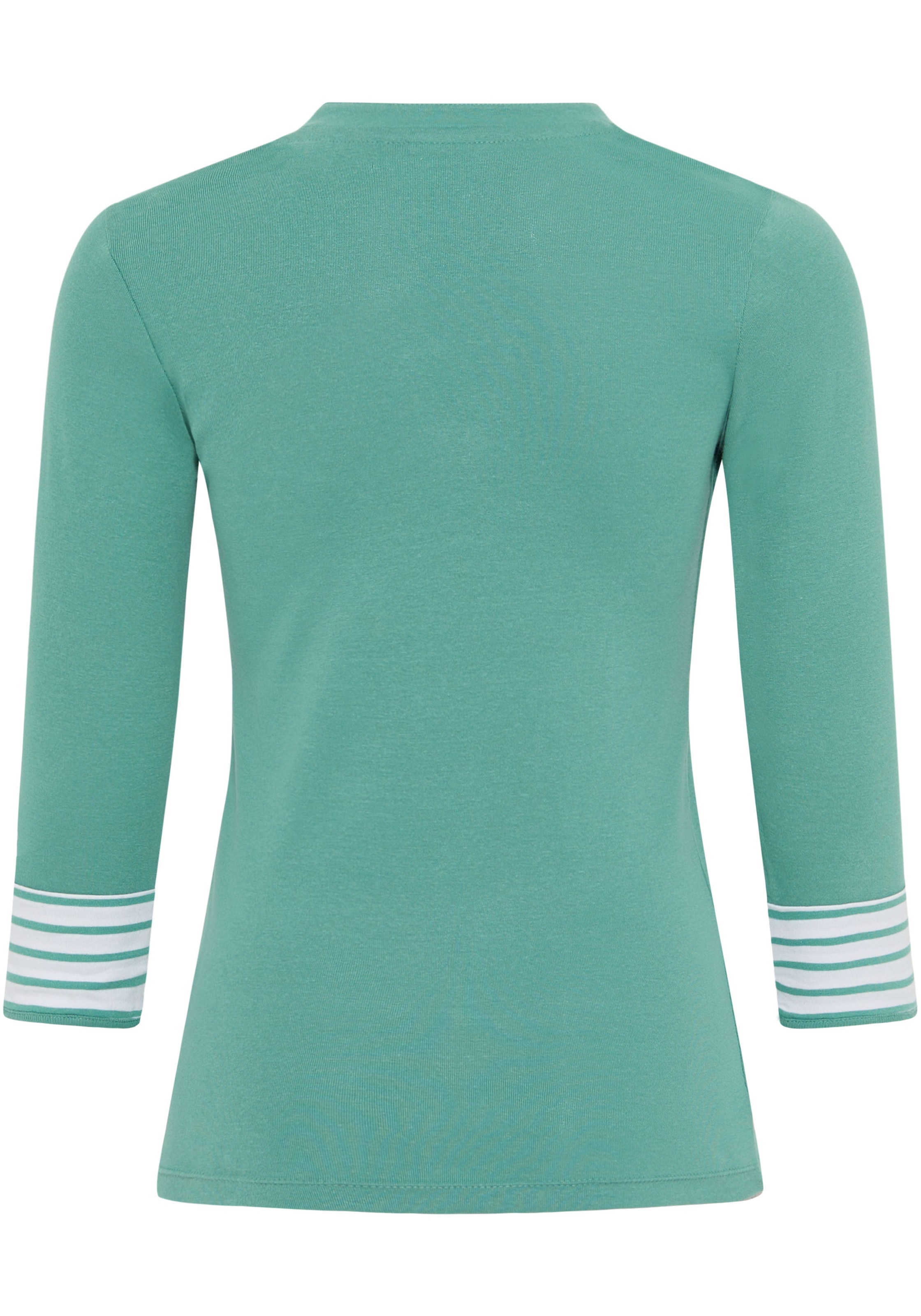 KangaROOS 3/4-Arm-Shirt, 3/4-Arm, figurbetonte Passform, mit Logodruck