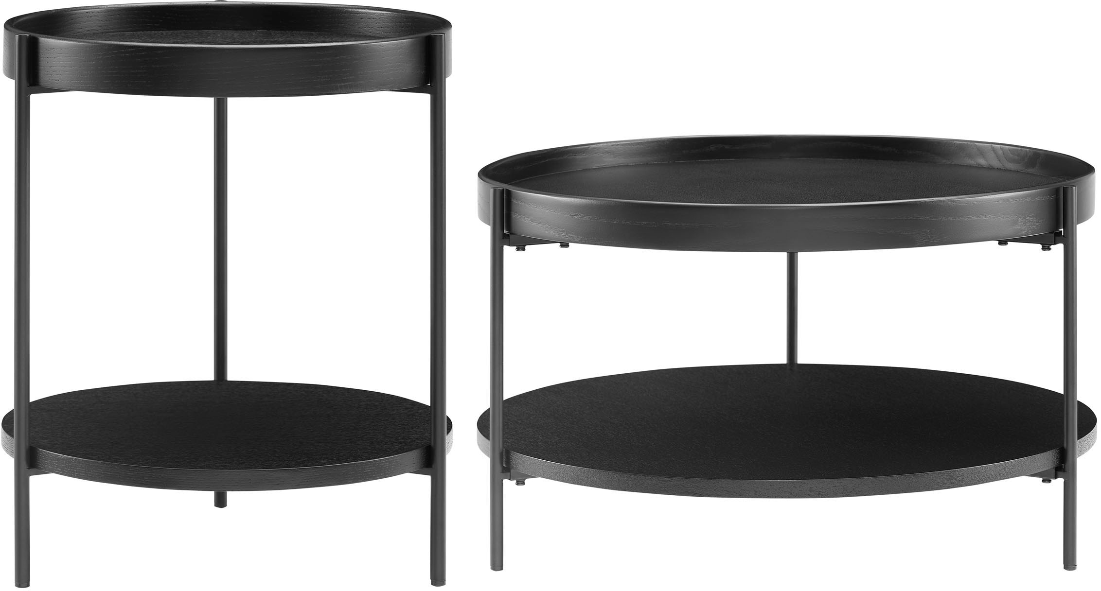SalesFever Couchtisch »Couchtisch in stilvoller Optik« Set, 2 Stk. tlg. mit günstig online kaufen
