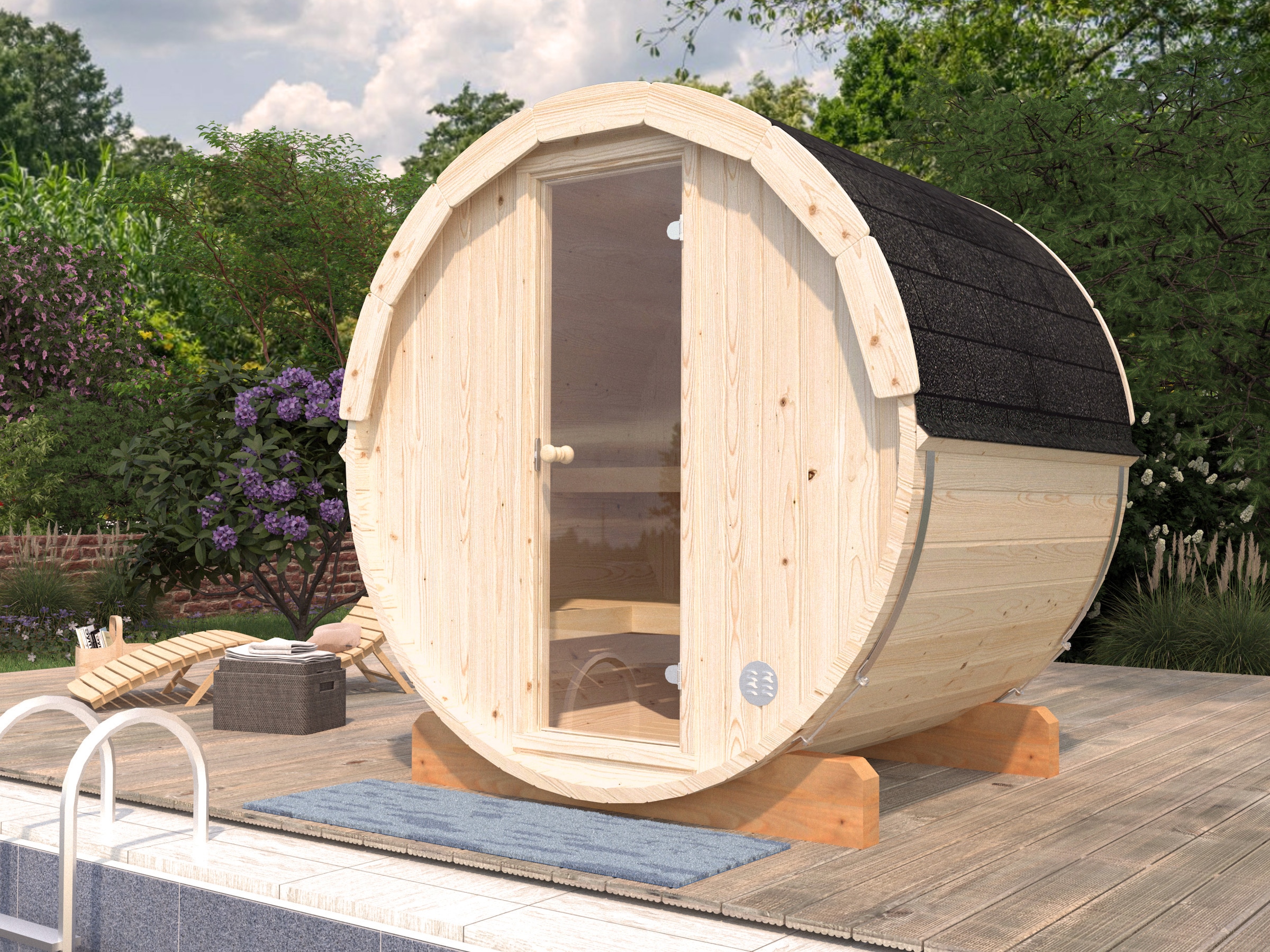 Palmako Sauna »Anita 0,9 m²«