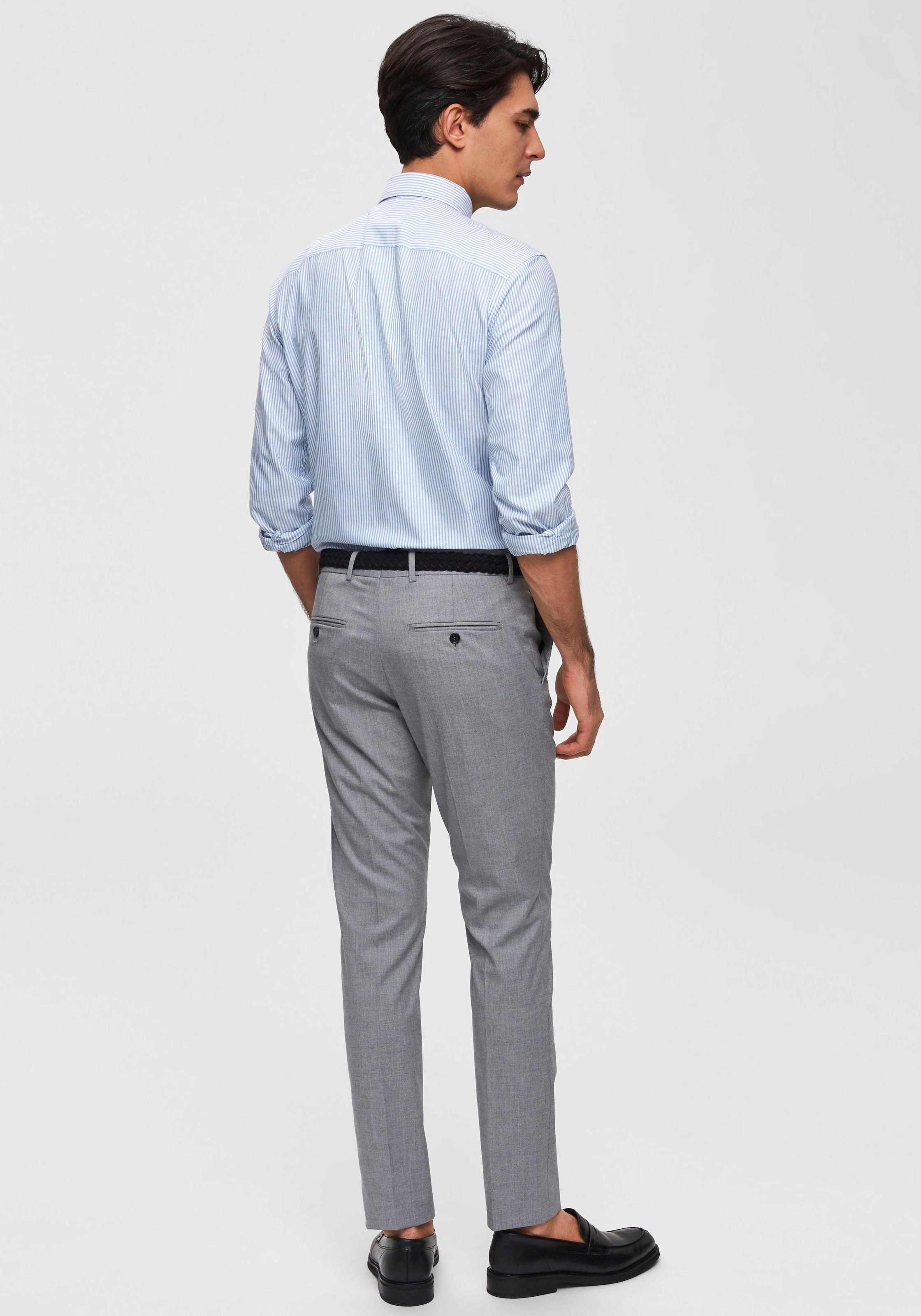 SELECTED HOMME Langarmhemd »SLHSLIMNEW-MARK SHIRT LS NOOS«