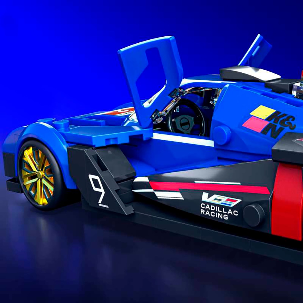 Mattel® Modellbausatz »Mattel Brick Shop Hot Wheels, SPEED SERIES CADILLAC« 236 Stk. tlg. 1:32