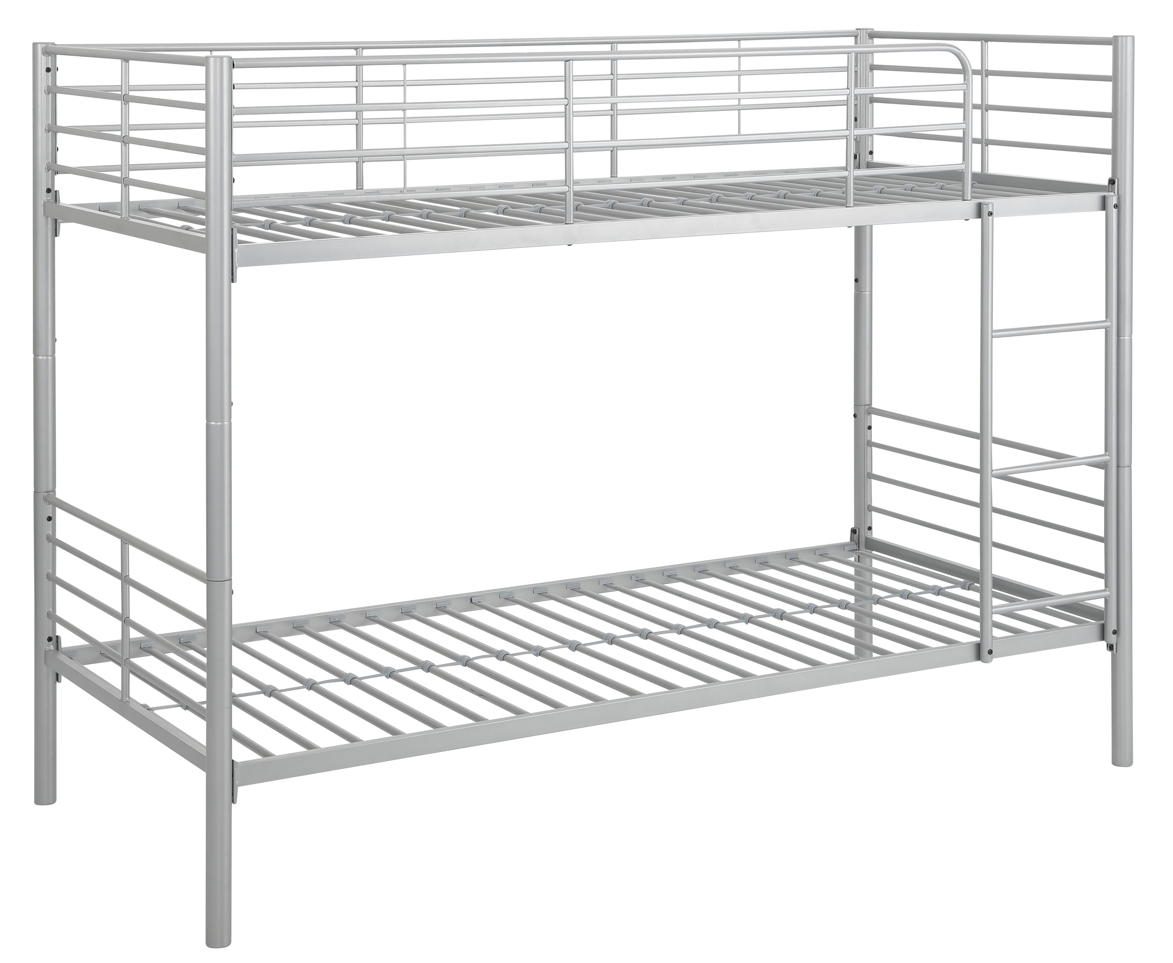 Lüttenhütt Etagenbett »Hayo, Belastbarkeit 250 KG! Metallbett, Stockbett«, (teilbar in 2 Einzelbetten), perfekt für kleine Räume, mehrere Farben, (B/T/H) ca. 208/97/160 cm