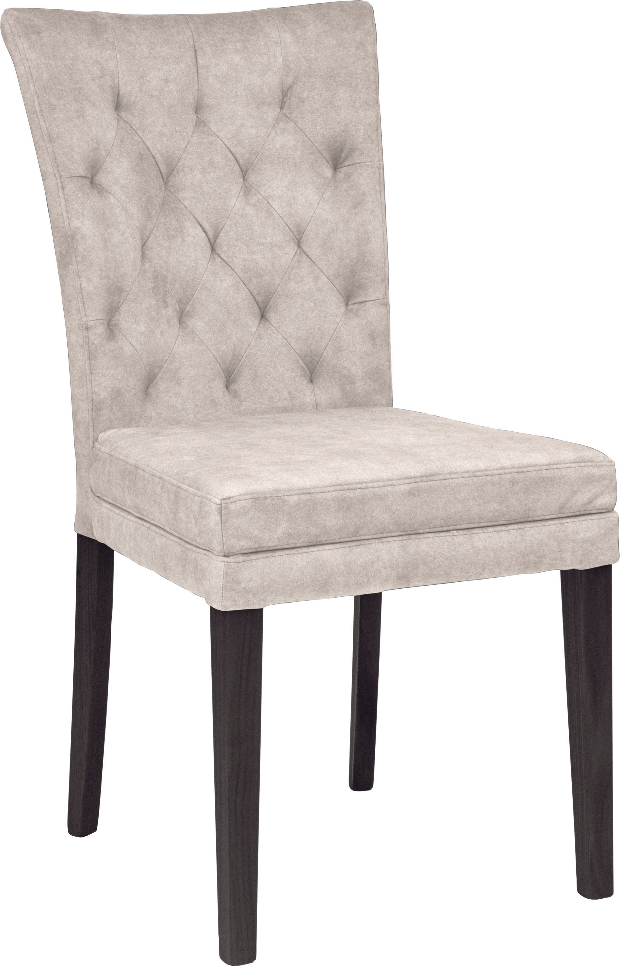 Home affaire 4-Fußstuhl »Colorado« (Set) 2 Stk.Beine aus Buche, wengefarben günstig online kaufen