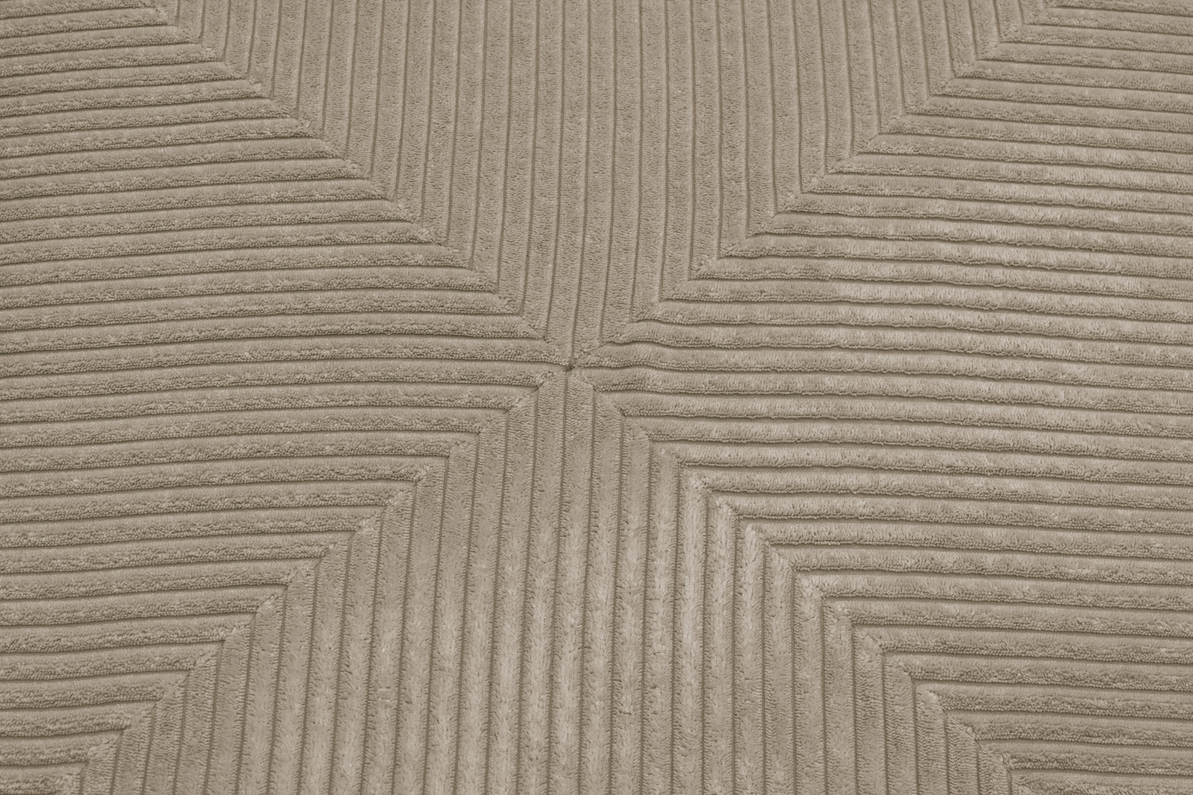 RAUM.ID Ecksofa »Gerrid L-Form«, Cord-Bezug, Modulsofa, bestehend aus Eck- und Mittelelement + Hocker