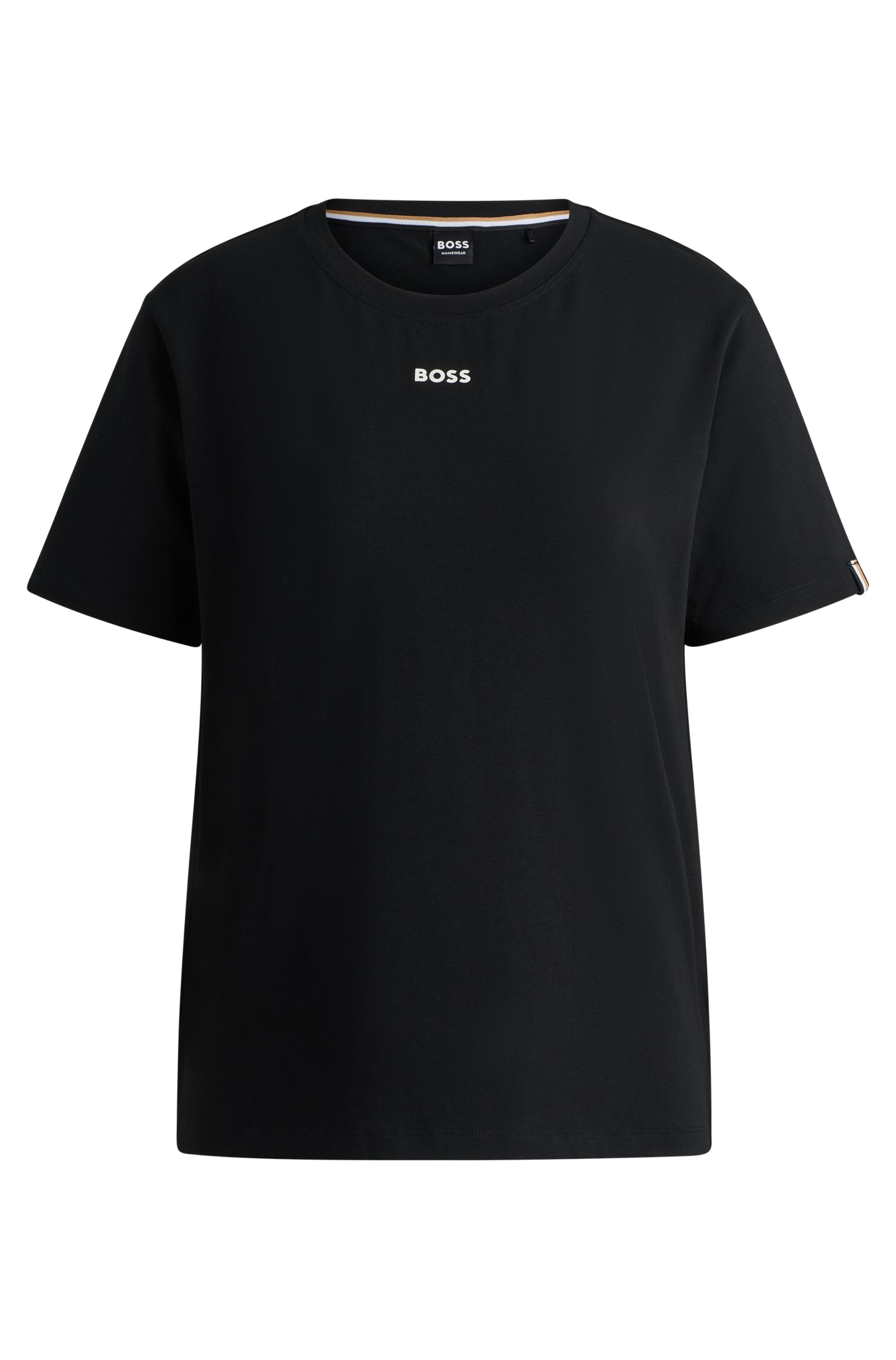 BOSS T-Shirt »CI_T-Shirt«, mit BOSS Logo-Schriftzug & Label