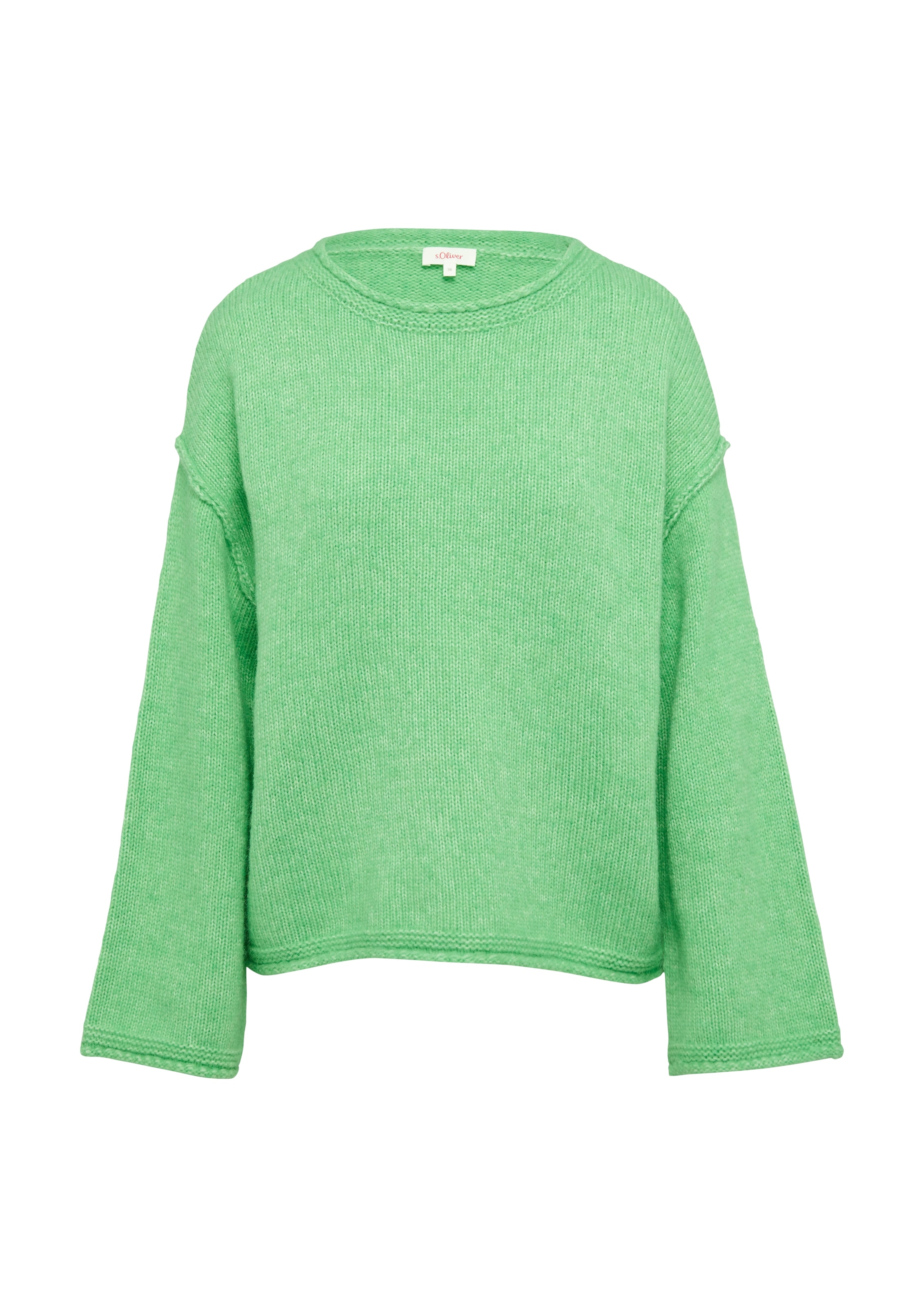 s.Oliver Strickpullover, mit weiten Ärmeln