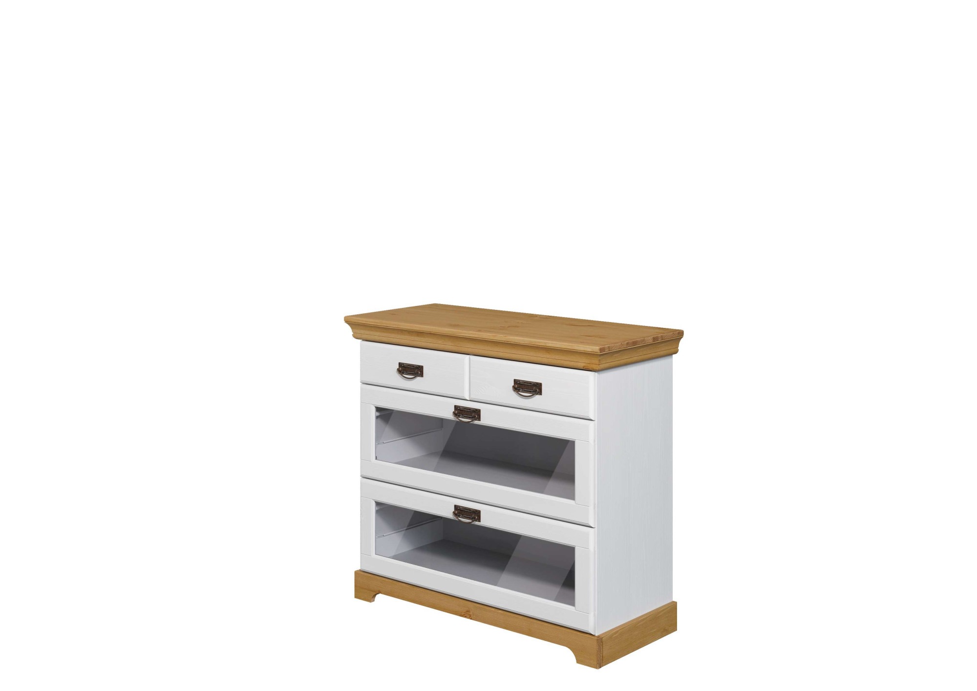 Home affaire Buffet "Rügen" zertifiziertes Massivholz, Höhe 168 cm, im Land günstig online kaufen