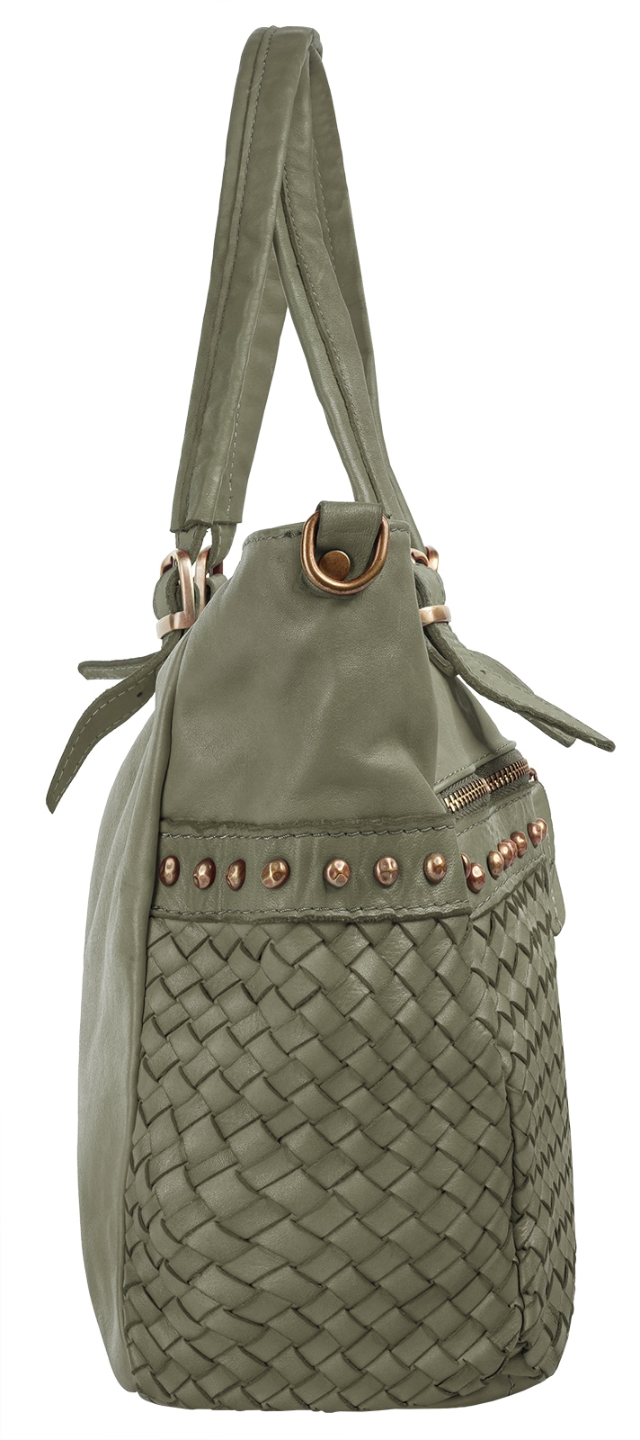 Samantha Look Shopper, echt Leder, Made in Italy