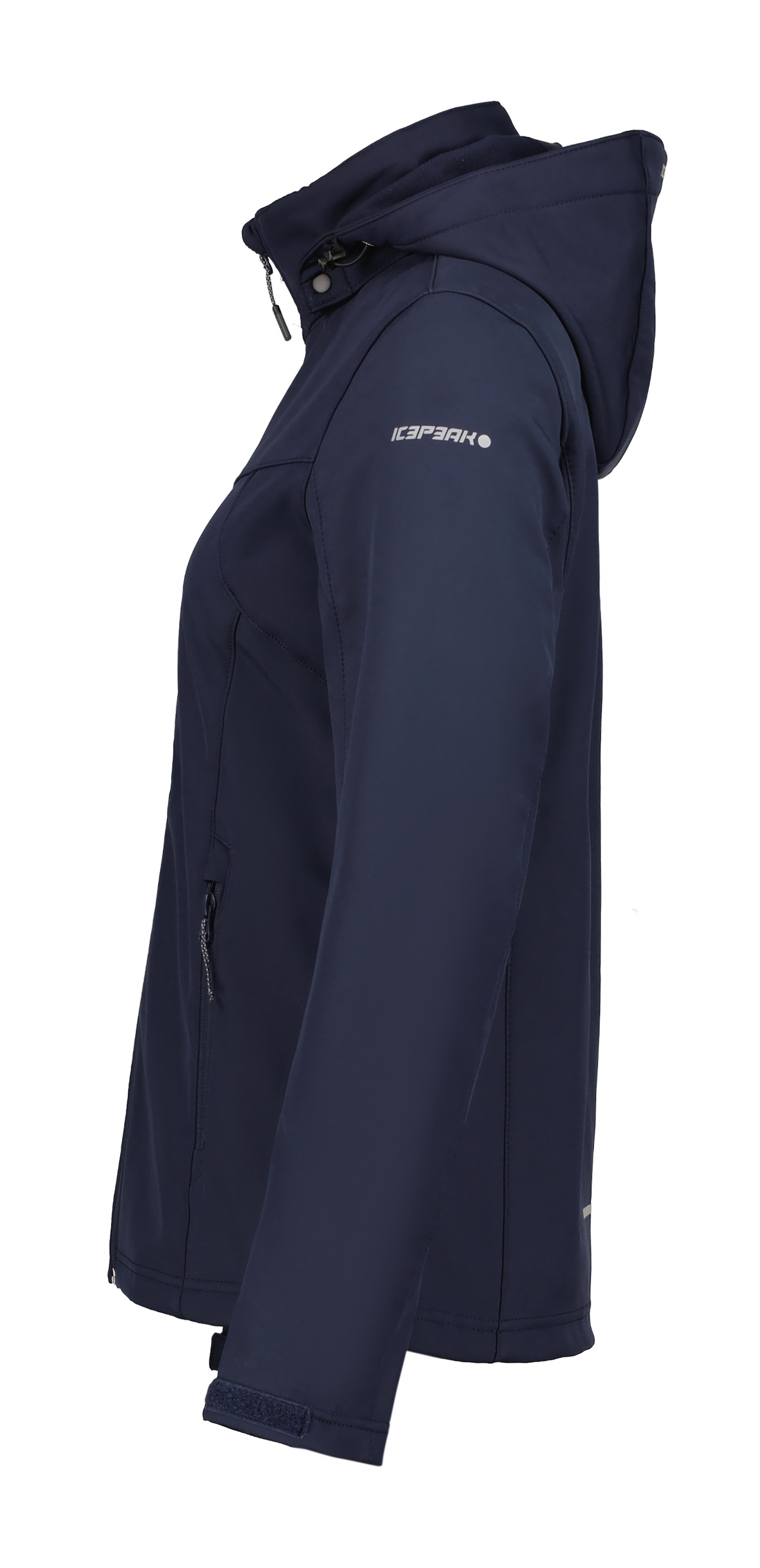 Icepeak Softshelljacke »BRENHAM«, (1 St.), mit Kapuze, Winddicht & Wasserabweisend & Atmungsaktiv