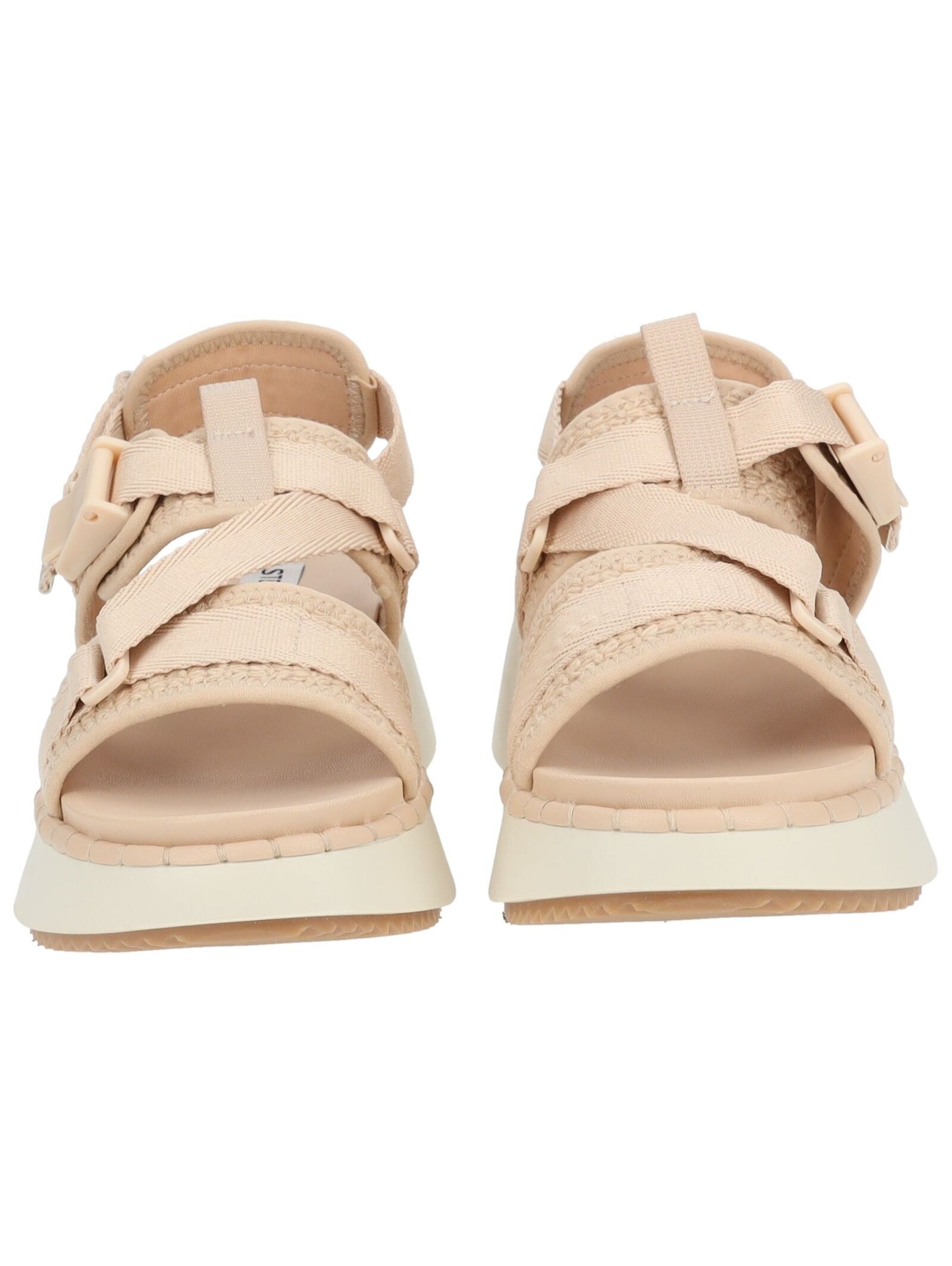STEVE MADDEN Keilsandalette »STEVE MADDEN Sandalen Lederimitat/Textil«