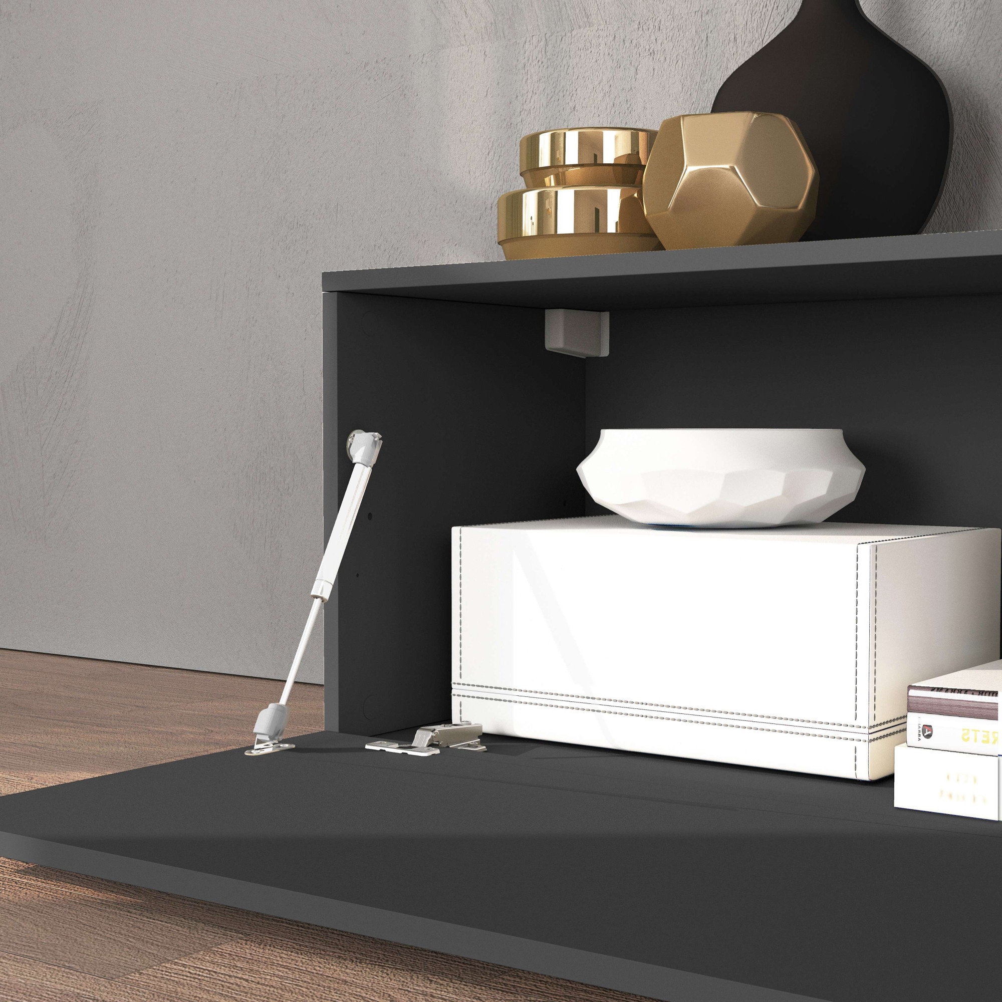 INOSIGN TV-Wand »Chronos TV-Set, Wohnwand – Elemente frei platzierbar, Made in Italy« Set, 2-er set, 2 Stk. tlg.