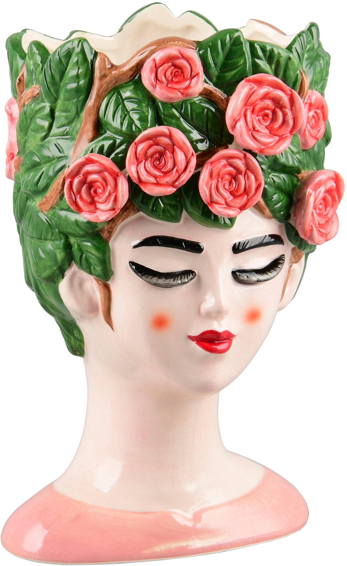 MIRRORS AND MORE Dekovase »ROMINA« Auffällige Dekovase günstig online kaufen