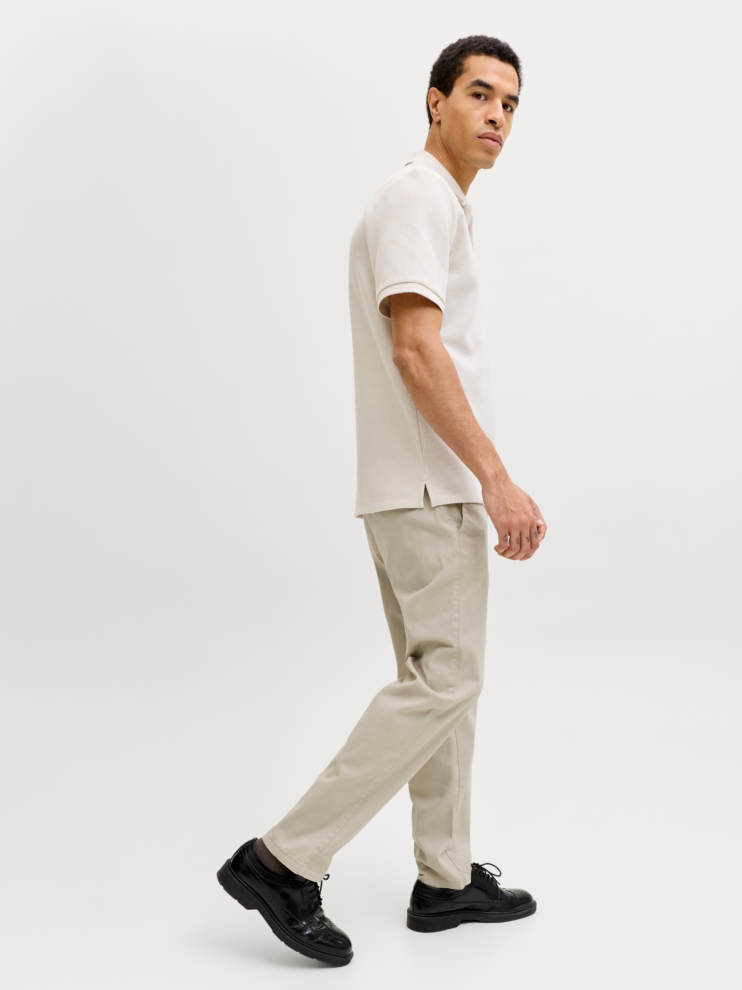 Jack & Jones Chinos »JPSTOLLIE DYLAN CHINO«  Baumwollmischung, regular fit