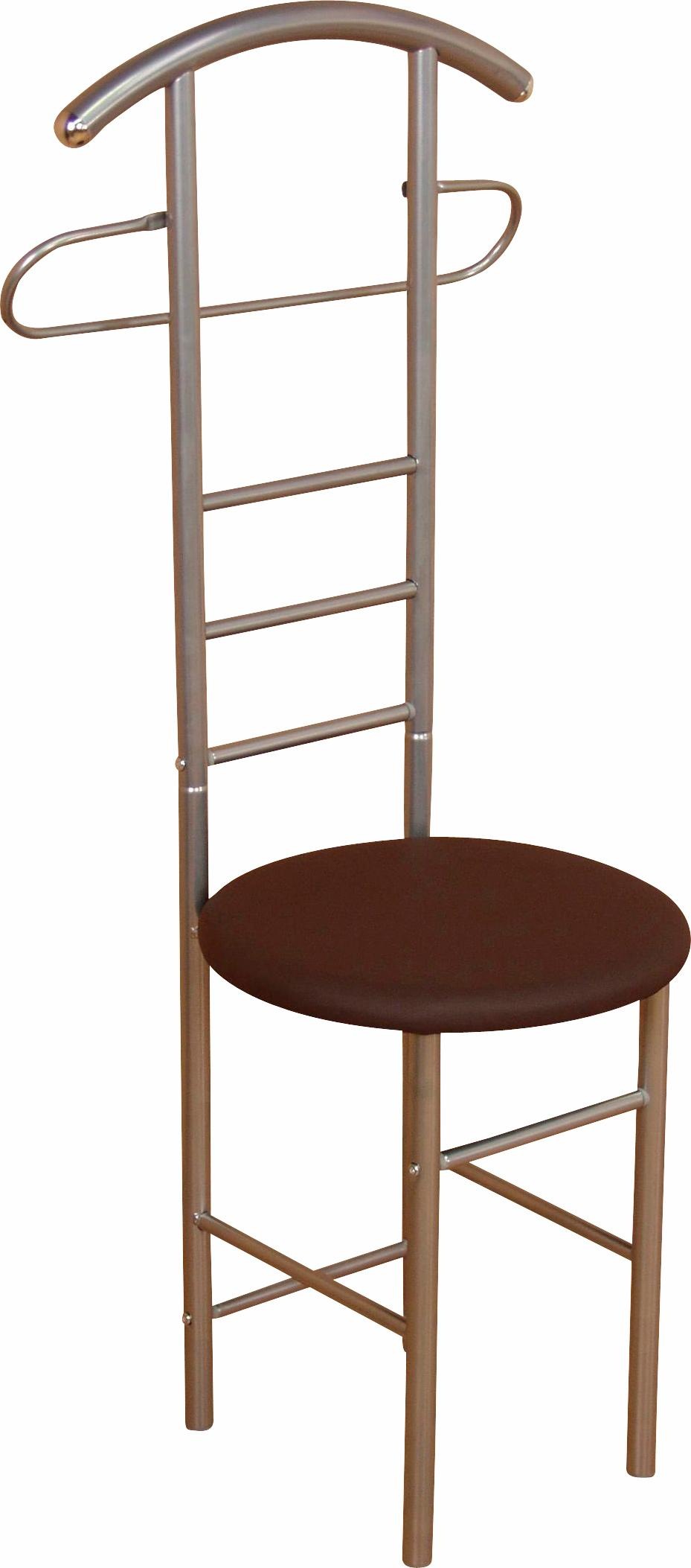 Herrendiener INOSIGN "TOPSELLER", braun (alu, mocca), B:53cm H:118cm T:47cm, Herrendiener, Herrendiener, Maße (B/T/H): 53/47/118 cm