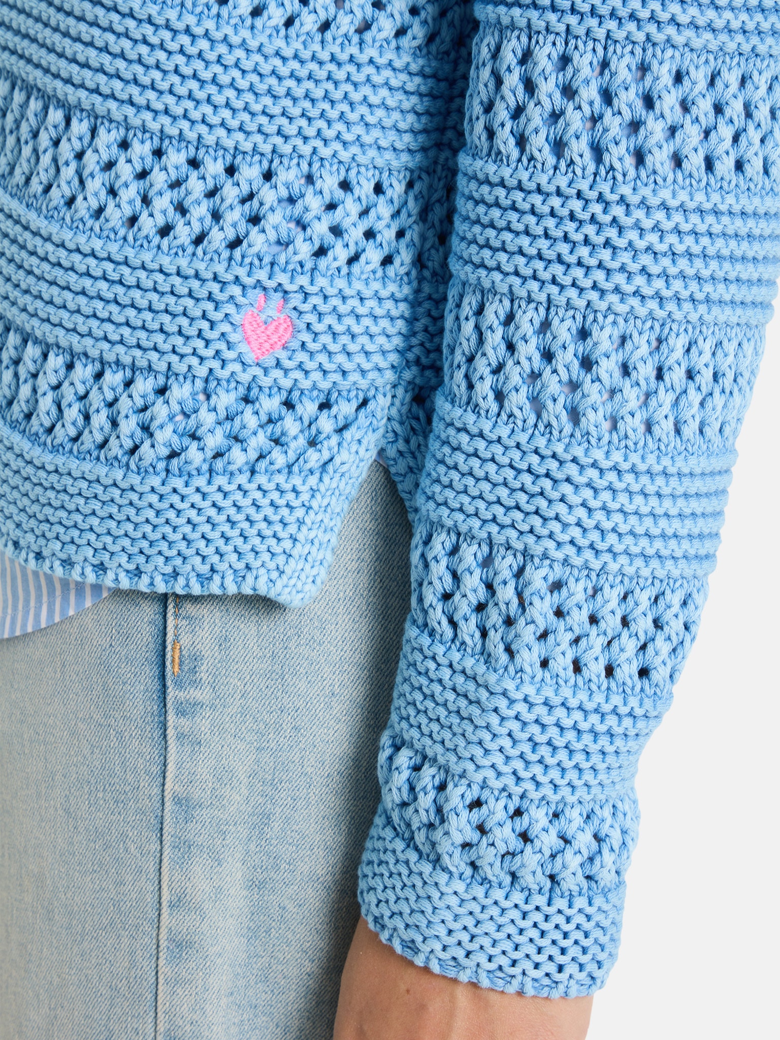 Lieblingsstück Strickjacke »TienL« aus 100% Baumwolle