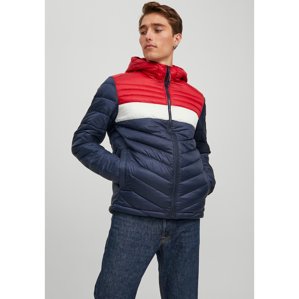 Jack & Jones Steppjacke »HERO PUFFER HOOD«, mit Kapuze