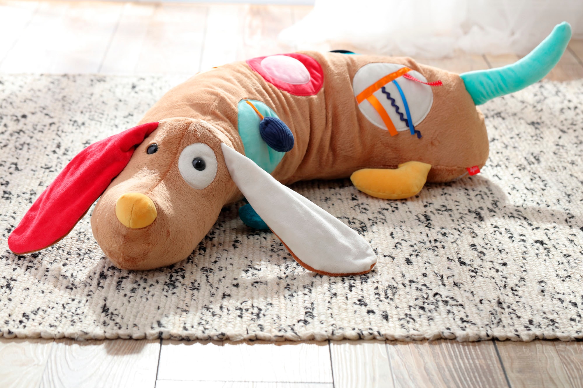 Sigikid Dekokissen »Kinderbunt, XXL Aktiv Spielkissen Hund«