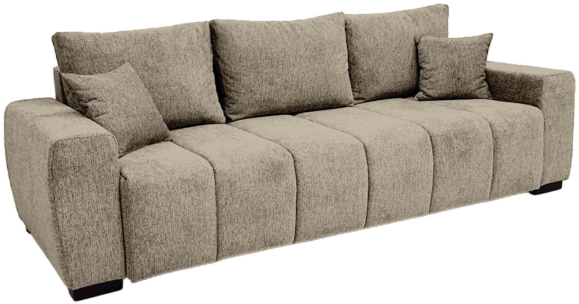 Home affaire Schlafsofa »Bello« mit Bettfunktion, Bettkasten, Frei im Raum günstig online kaufen