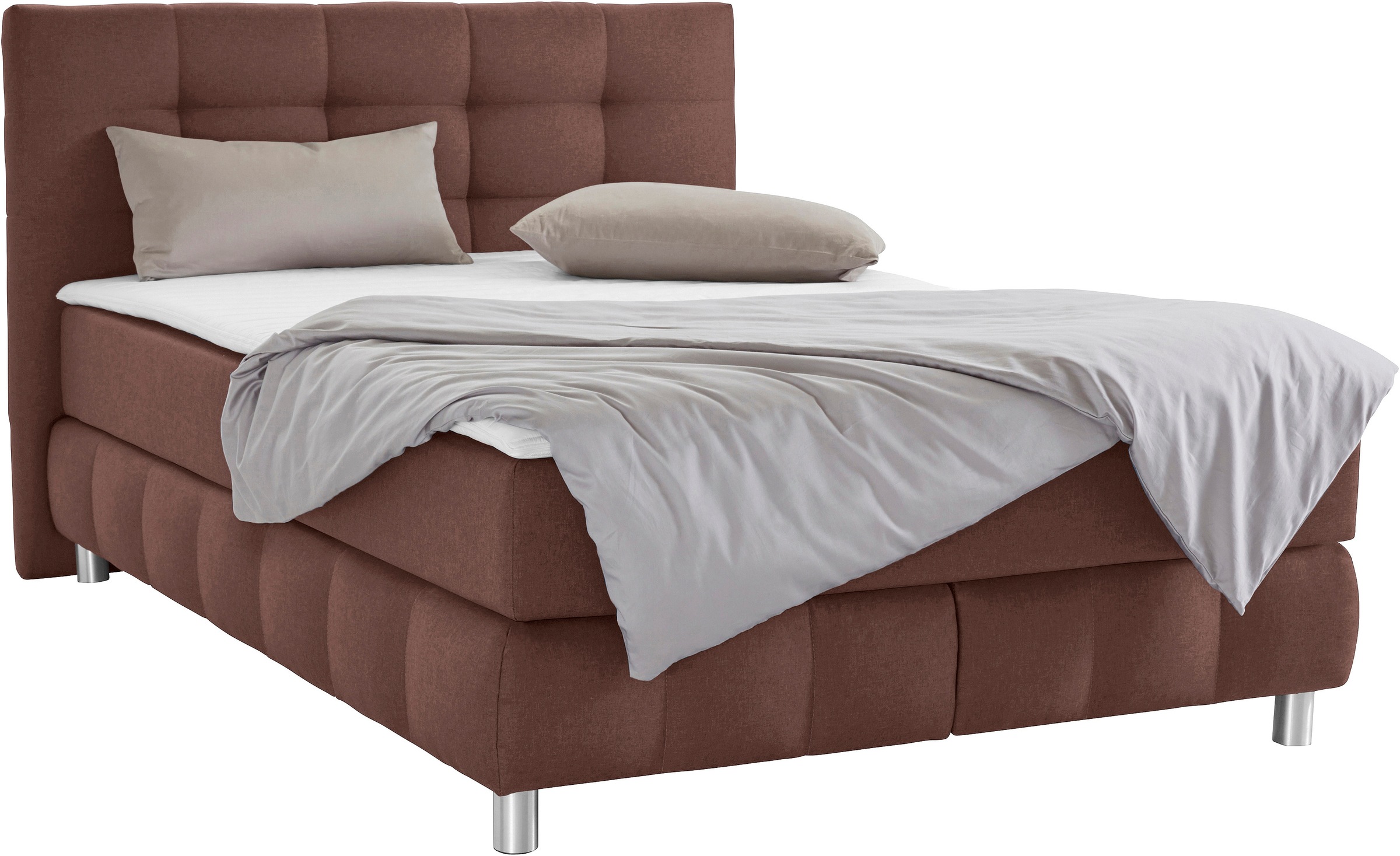andas Boxspringbett »Salo«, incl. Topper, 6 Breiten, 2 Härtegrade, TFK auch günstig online kaufen