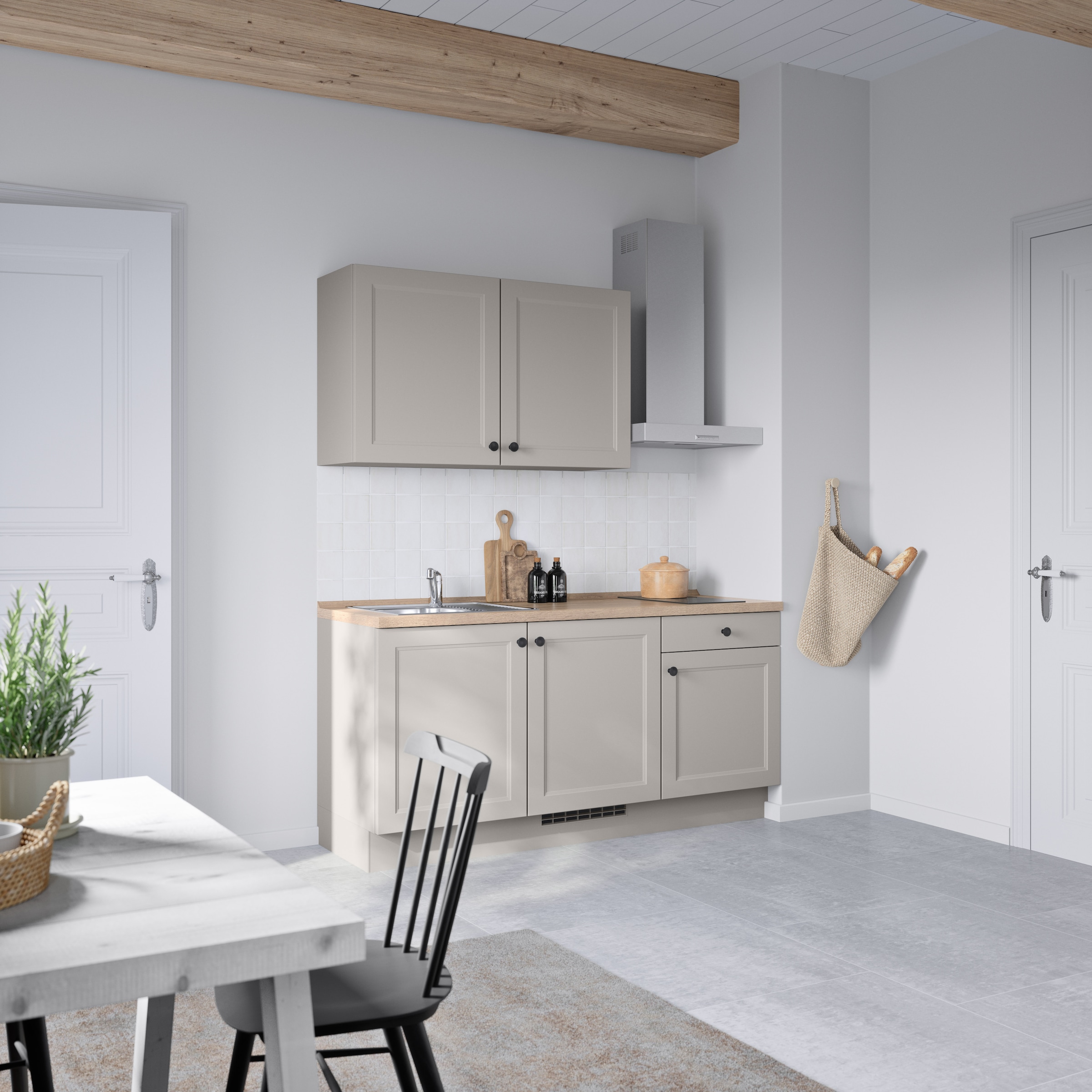 nobilia® Küchenzeile »"Cascada I"«, vormontiert, Ausrichtung wählbar, Breite 180 cm, wahlw. mit E-Geräten
