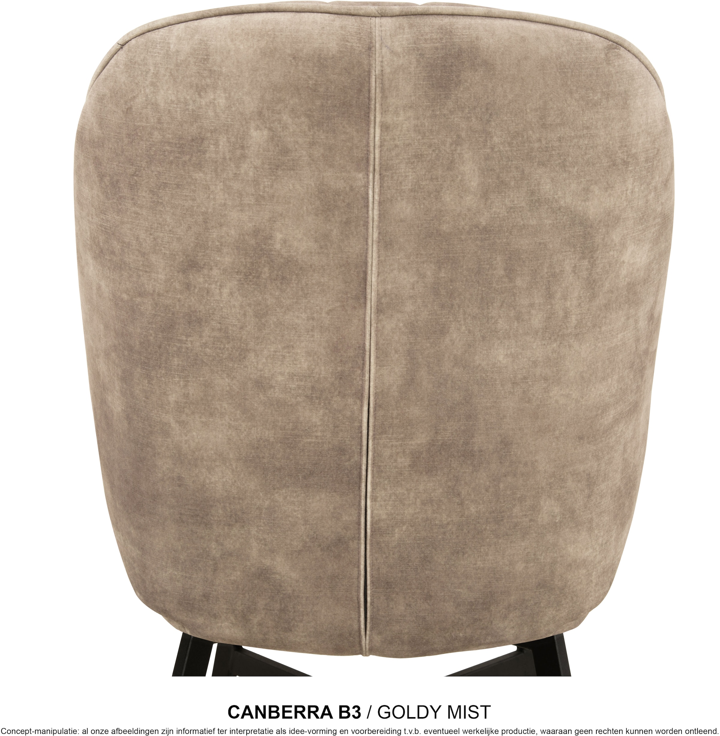 OMG Design Esszimmerstuhl »Canberra« (Set) 1 Stk.Esszimmerstuhl, pflegeleichter Samtvelour Bezug