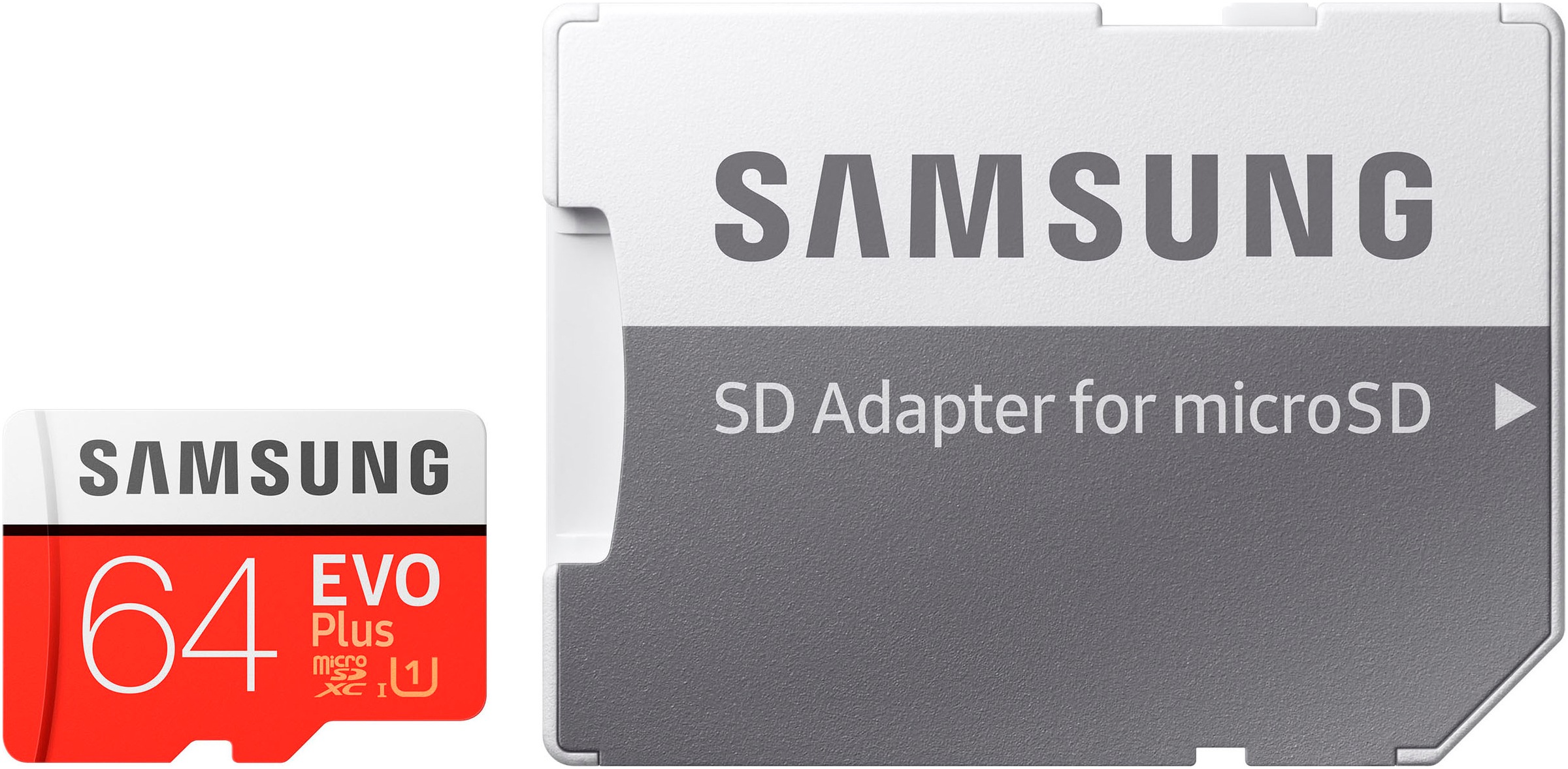 Samsung Speicherkarte »Evo Plus 64GB«, (UHS-I Class 10 100 MB/s Lesegeschwindigkeit)