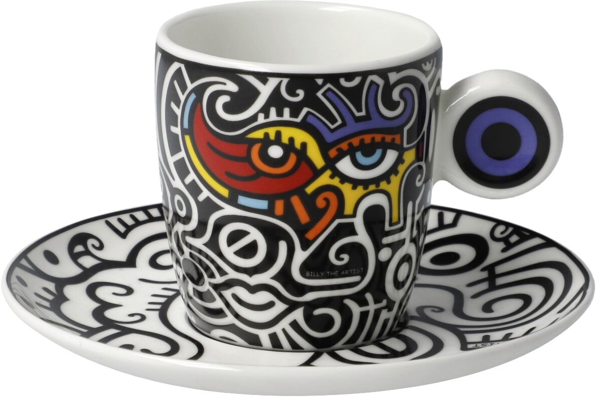 Goebel Espressotasse »Billy the Artist«, Pop Art, Billy The Artist - Bright Eyes II