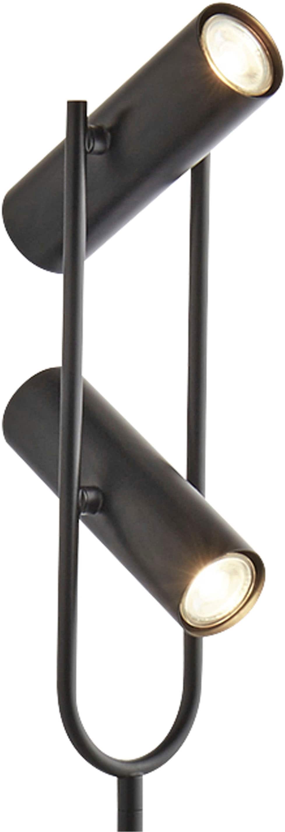 Searchlight Stehlampe »Telescope 2Lt Stehleuchte - Mattschwarzes Metall« GU10 1 Stk.
