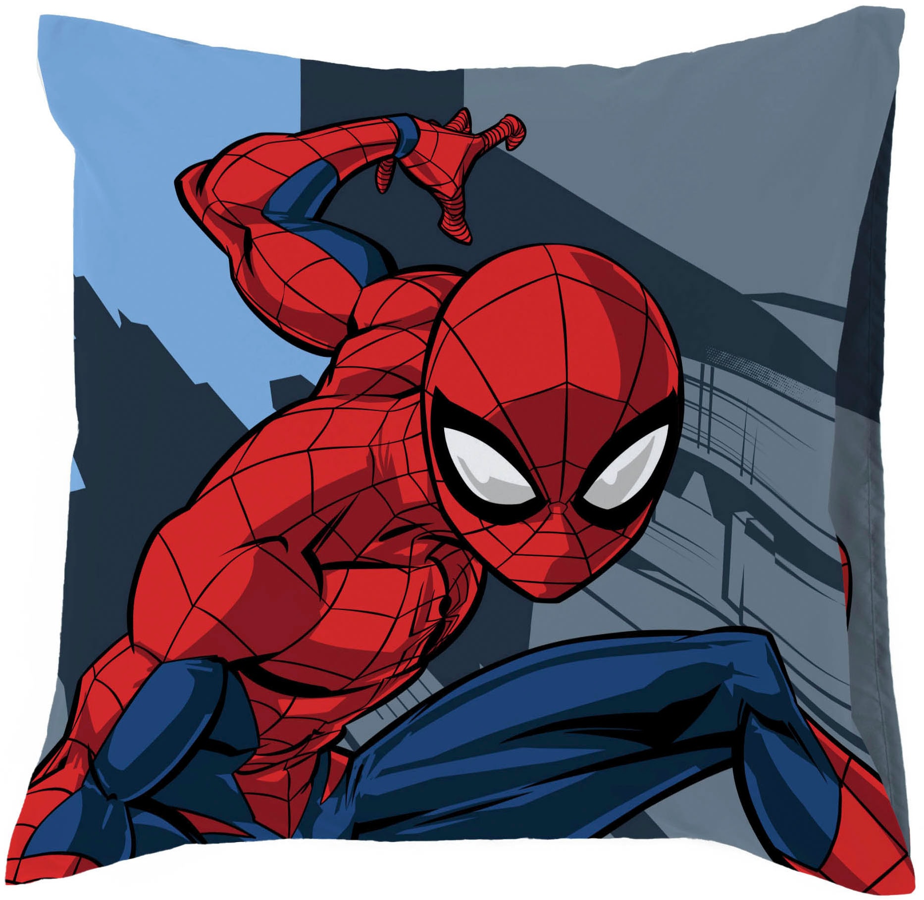 MARVEL Kinderbettwäsche »Marvel Spiderman Bettbezug-Set 135x200 cm + Kissenbezug 80x80 cm« 2 tlg. 100 % Baumwolle, maschinenwaschbar, wendbar