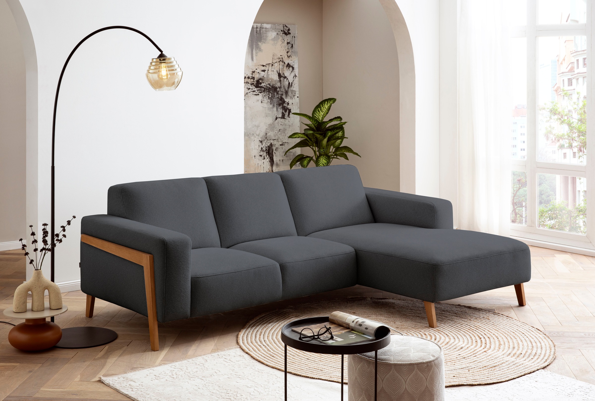 exxpo - sofa fashion Ecksofa »Starr, modern und klassisches Design, hochwer günstig online kaufen