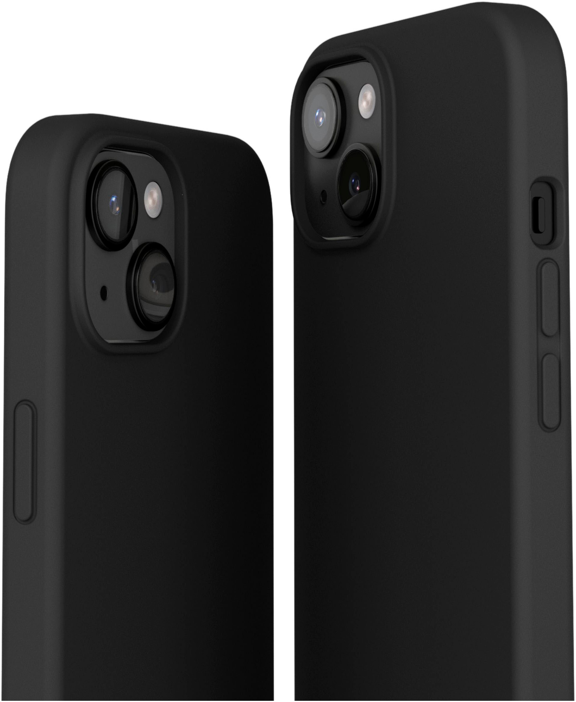 VONMÄHLEN Smartphone-Hülle »iPhone 15, Eco Silicone Case - Black«