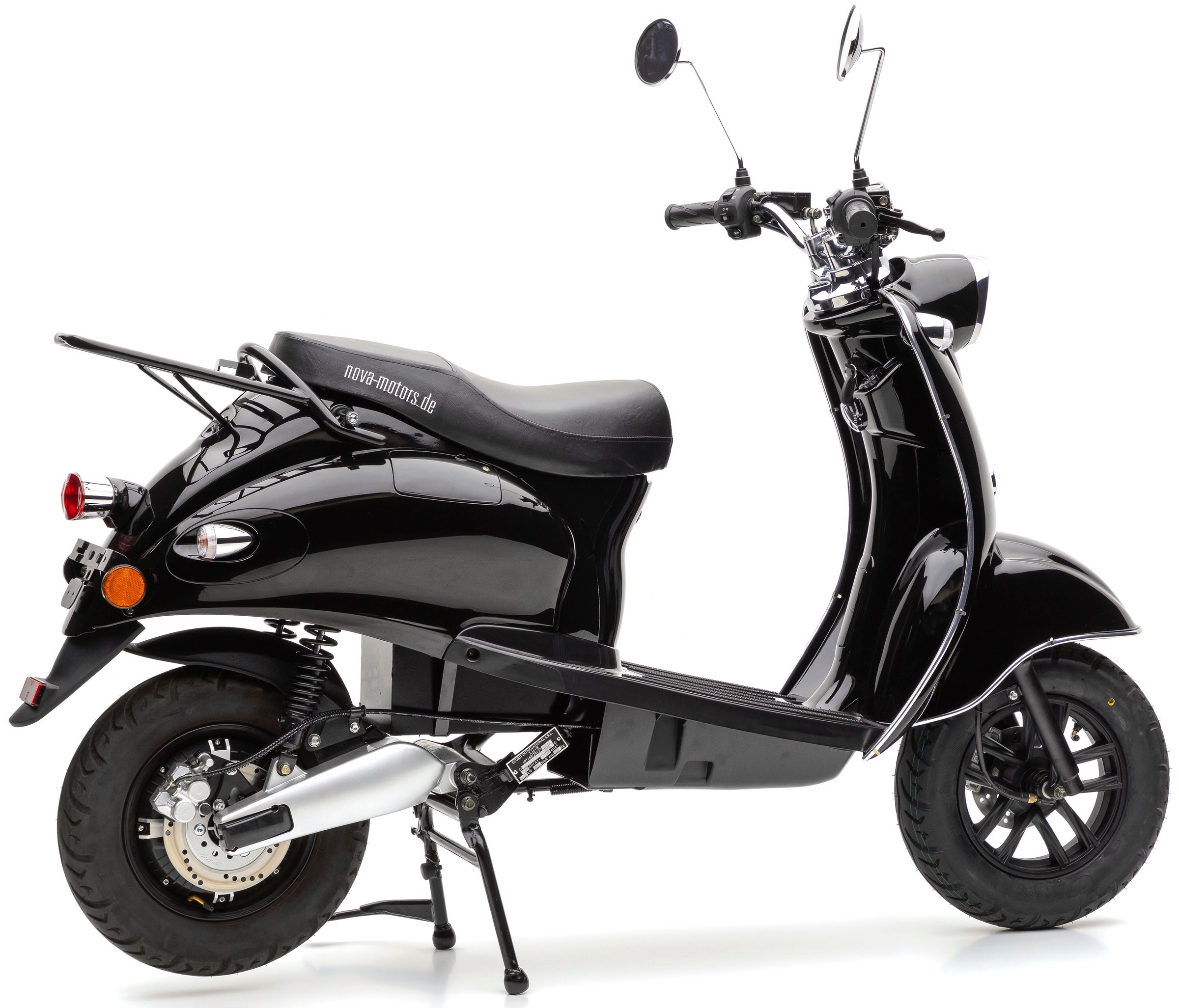 Nova Motors E-Motorroller »eRetro Star Li«, bis zu 40 km Reichweite, härteverstellbare Dual-Stoßdämpfer hinten