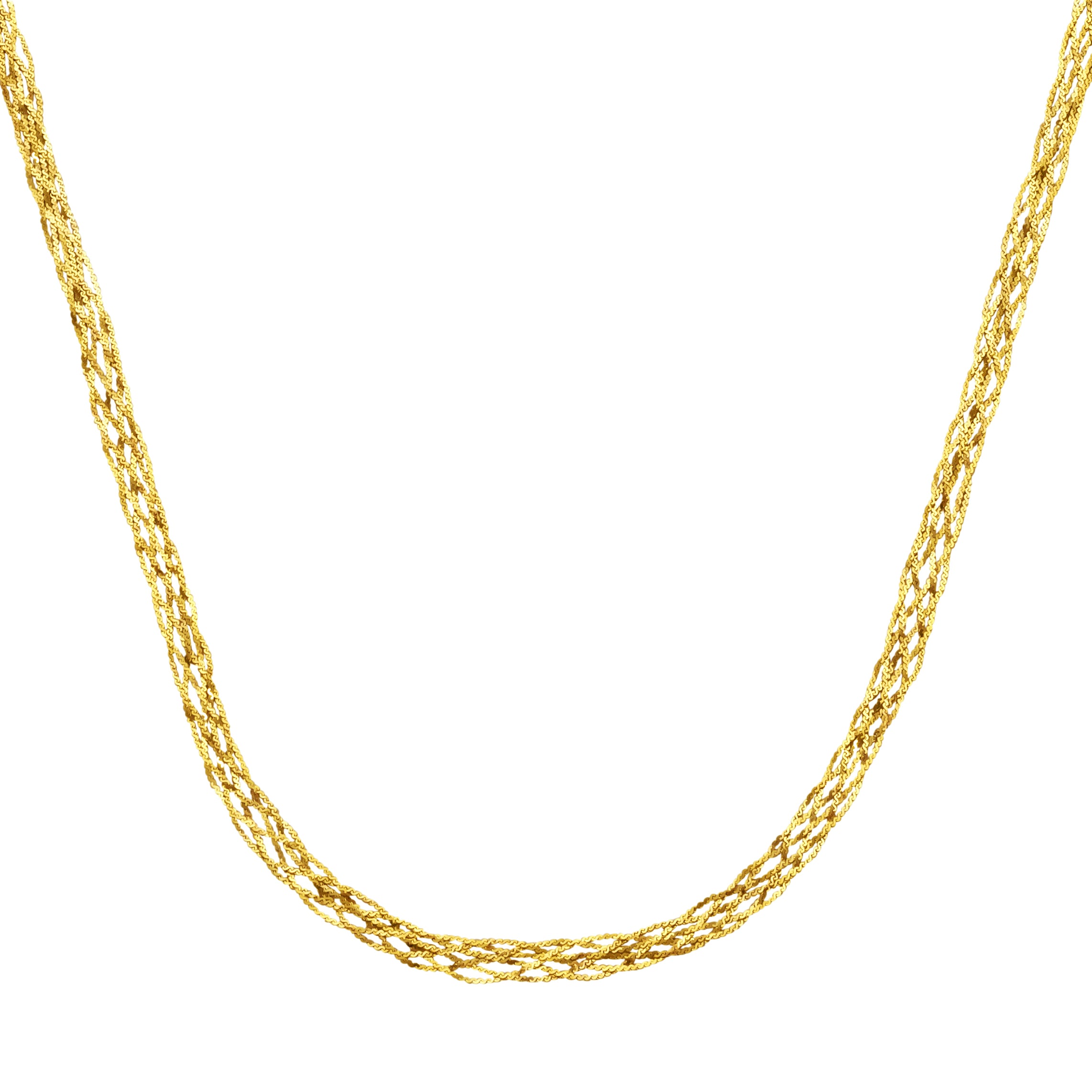 Luigi Merano Goldkette »geflochtene Fantasiekette, Gold 585« kaufen