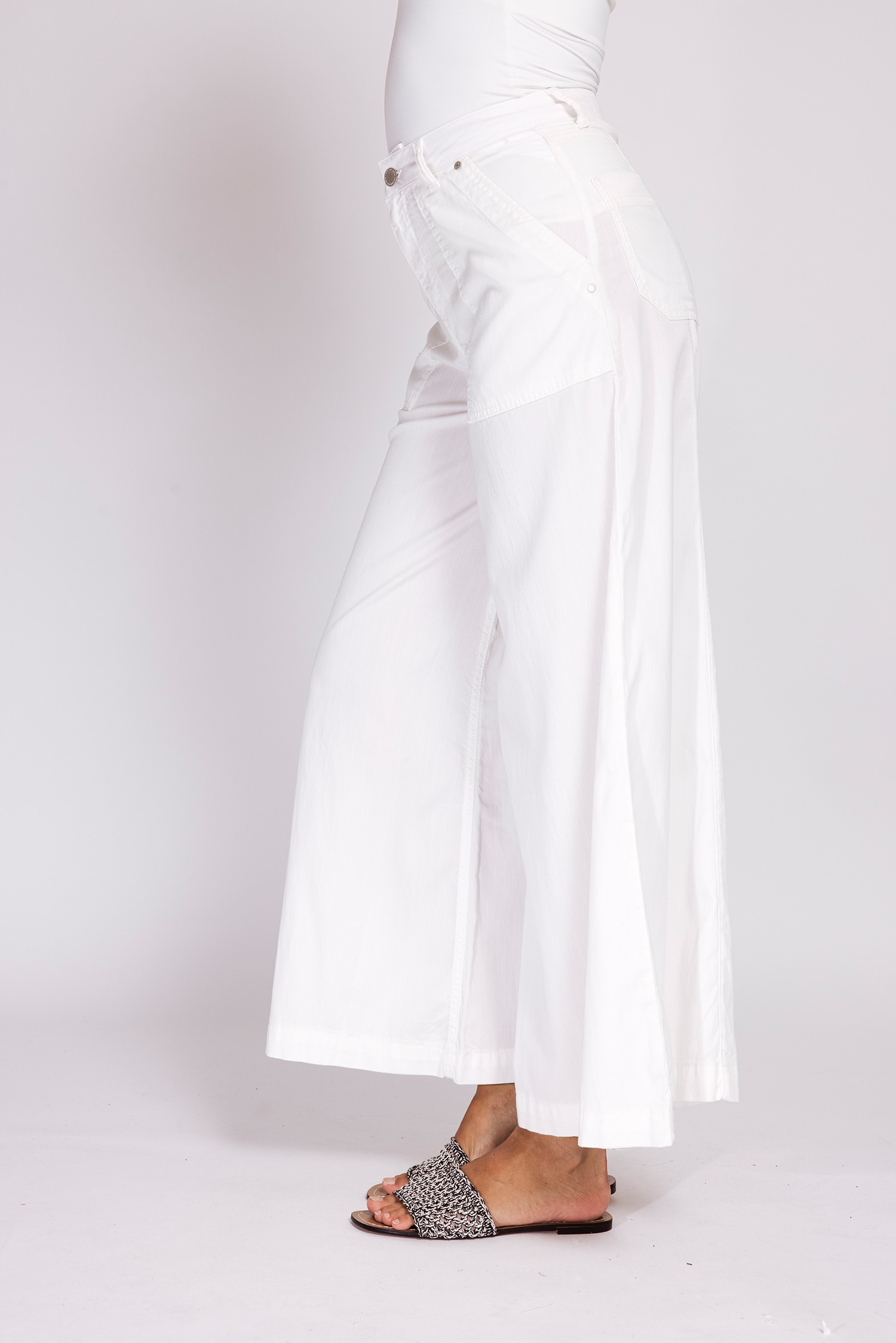 Zhrill Culotte »CHATTI«  extra weiter Jeans-Style, normale Passform, mit Gürtelschlaufen