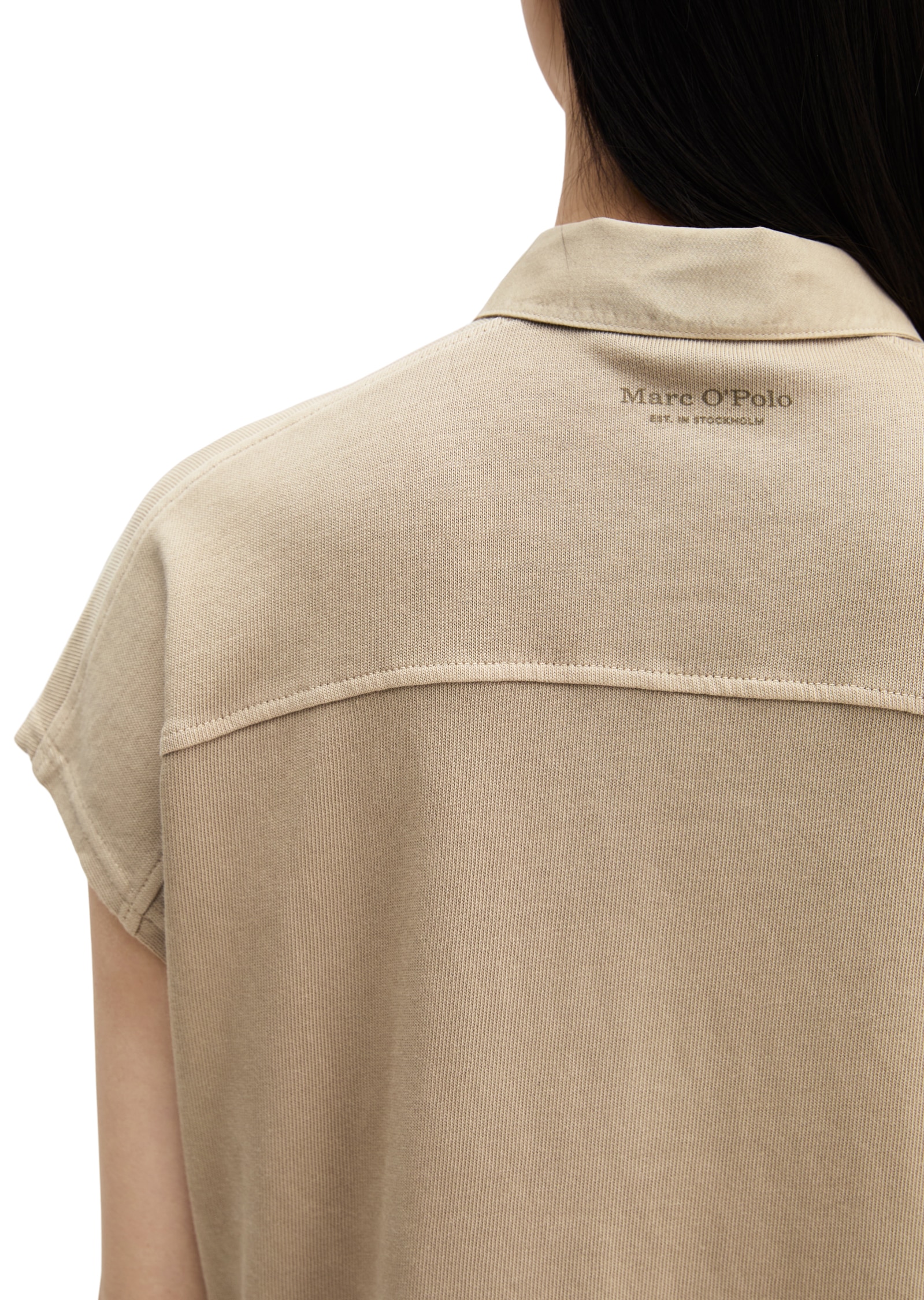 Marc O'Polo Poloshirt oversized, aus leichtem Jersey