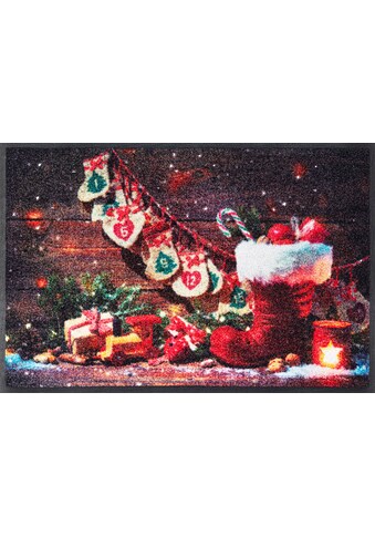 Kleen-Tex Fußmatte »Advent Season«, rechteckig, 7 mm Höhe, Schmutzfangmatte, Motiv... kaufen