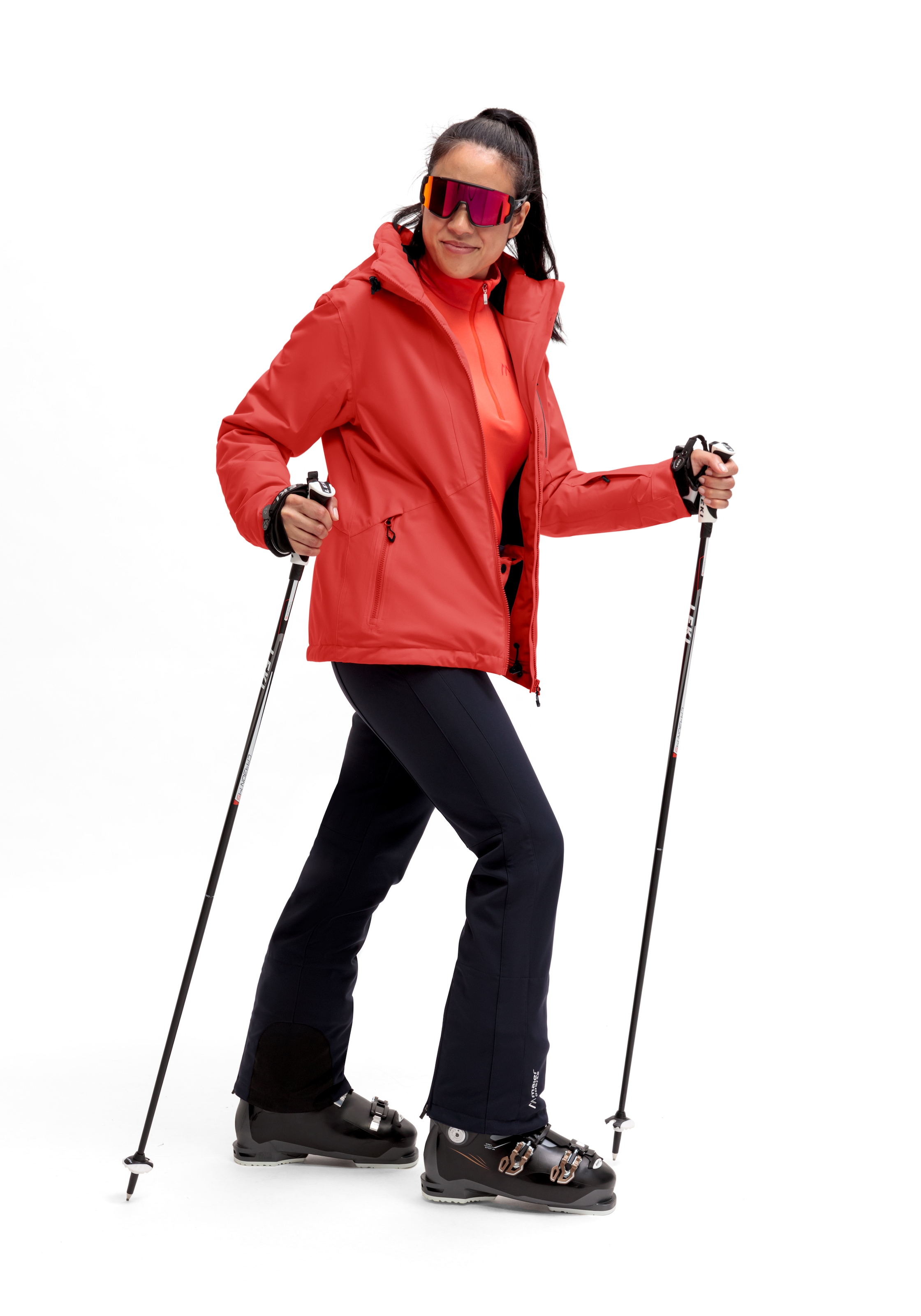 Maier Sports »Straja« Damen Winterjacke, wind/wasserdicht, 3 RV-Taschen und Kapuze