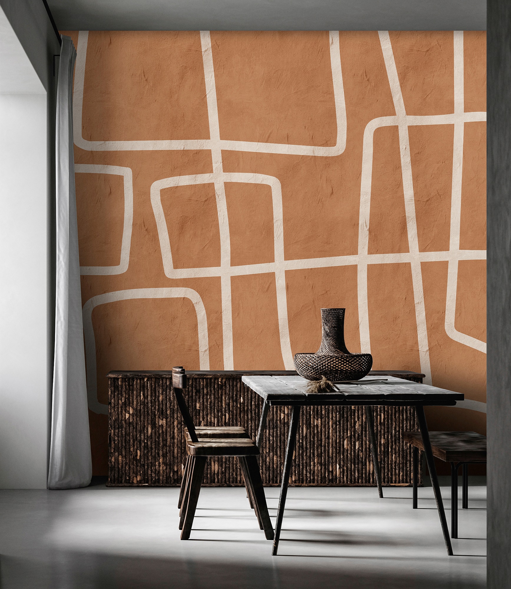 living walls Fototapete »Walls by Patel Serengeti« glatt Vlies, Wand günstig online kaufen