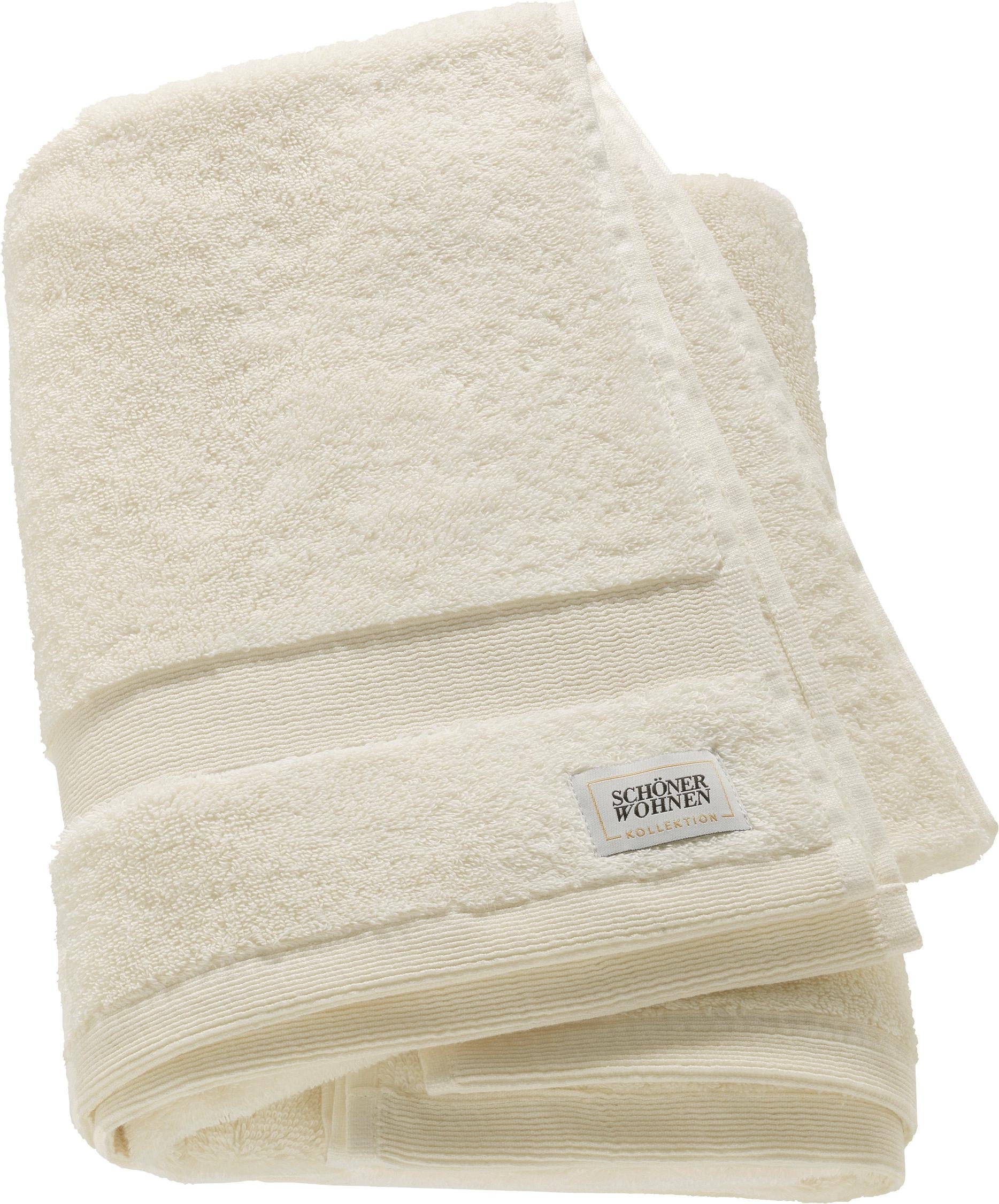 SCHÖNER WOHNEN-Kollektion Badetuch »Cuddly«, (1 St., Duschtuch 70 x 140 cm) günstig online kaufen