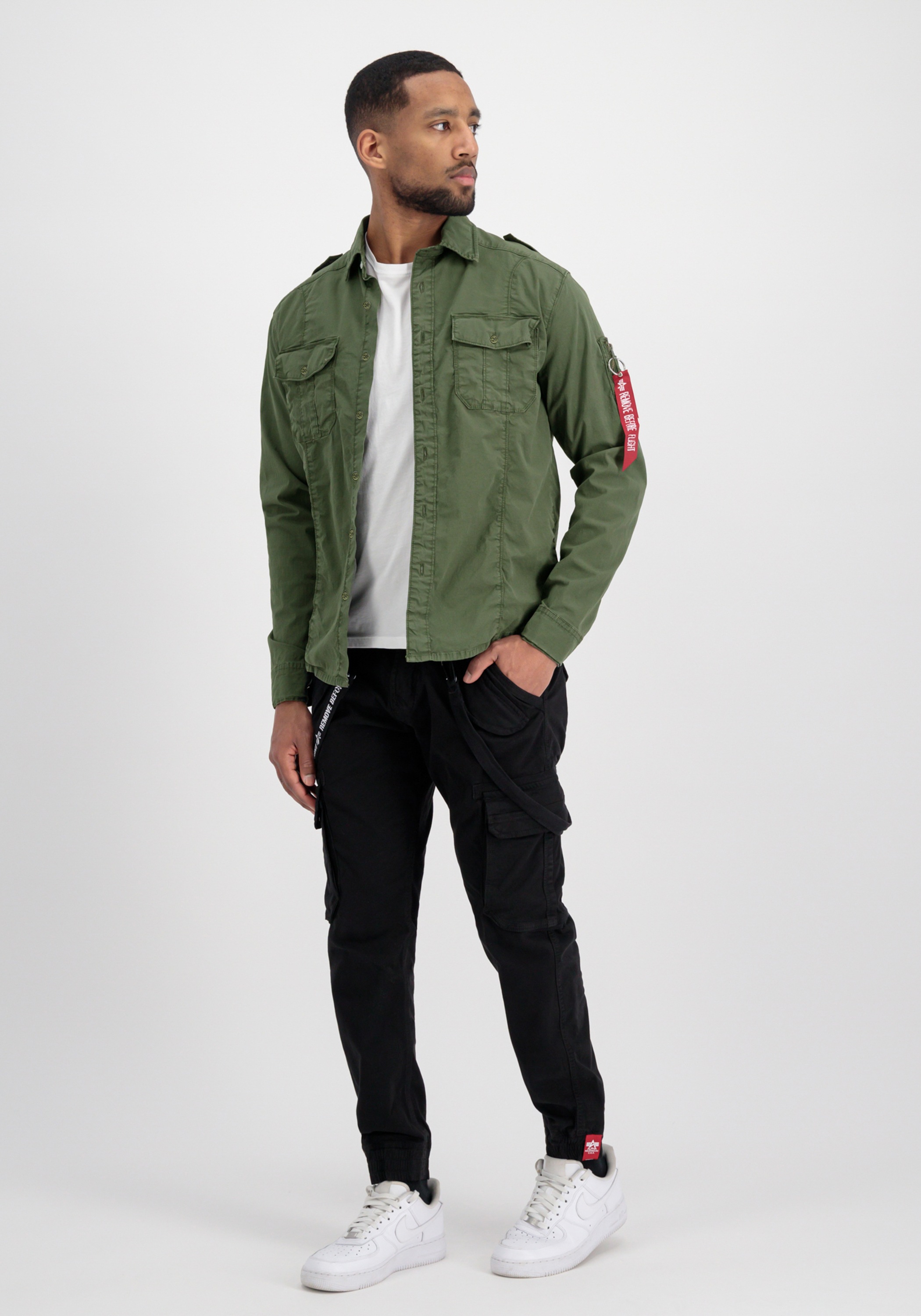 Alpha Industries T-Shirt »Alpha Industries Men - Shirts Basic Shirt Slim«