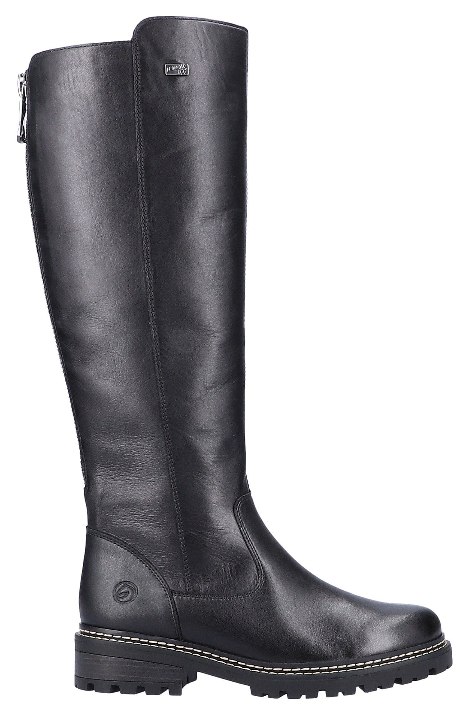 Remonte Stiefel, Blockabsatz, Businesschuh, Langschaftstiefel Innenreißverschluss