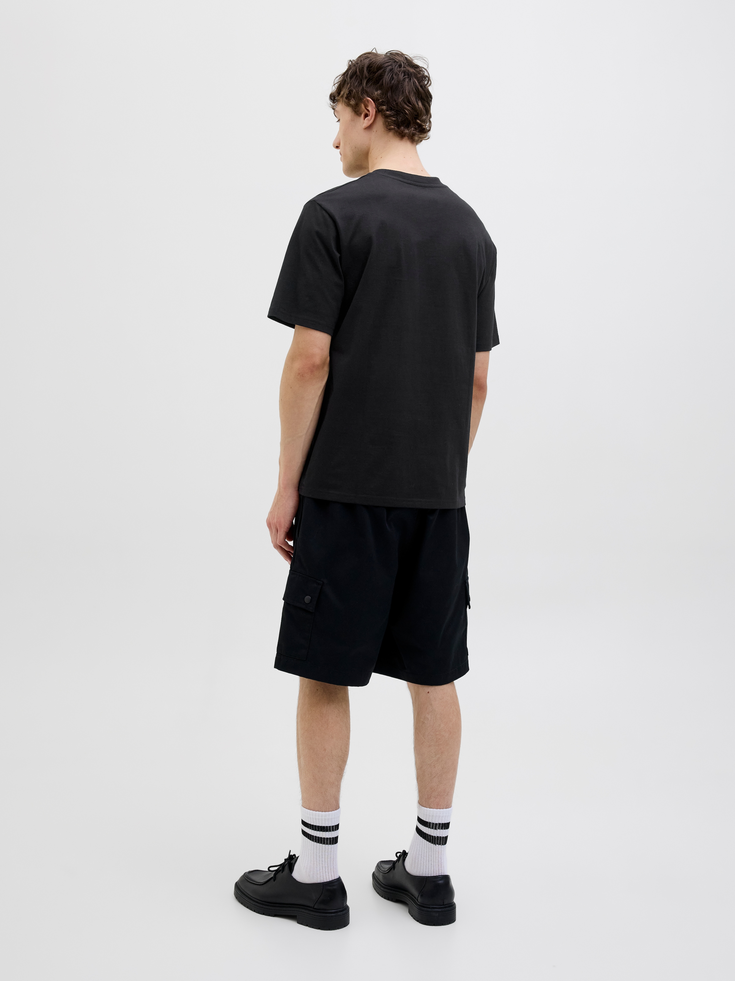 Jack & Jones T-Shirt »JCOLIDO AOP FRONT PRINT TEE SS CREW NECK« mit Frontprint