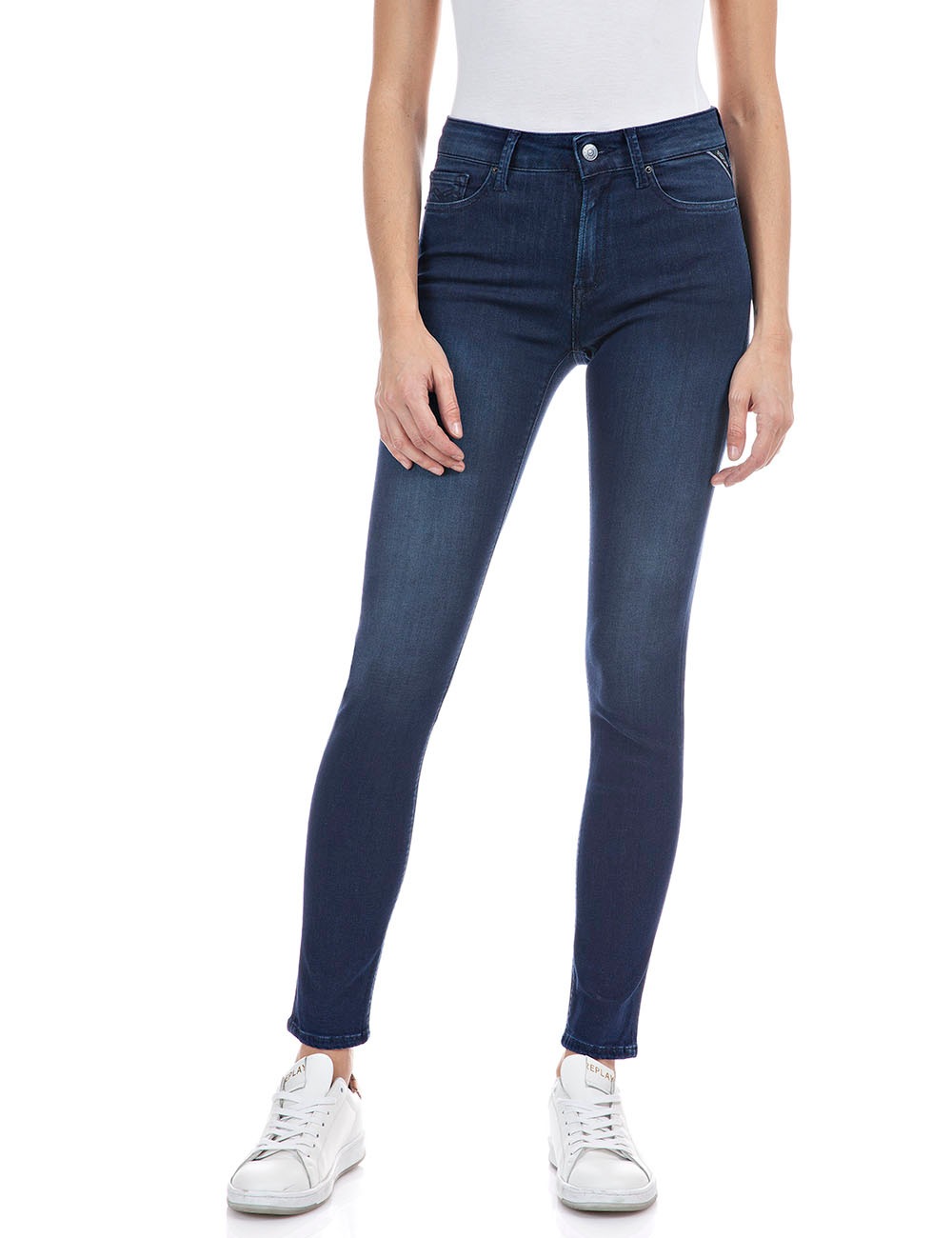 Replay Skinny-fit-Jeans »Luzien«, Powerstretch-Denim - Highwaist