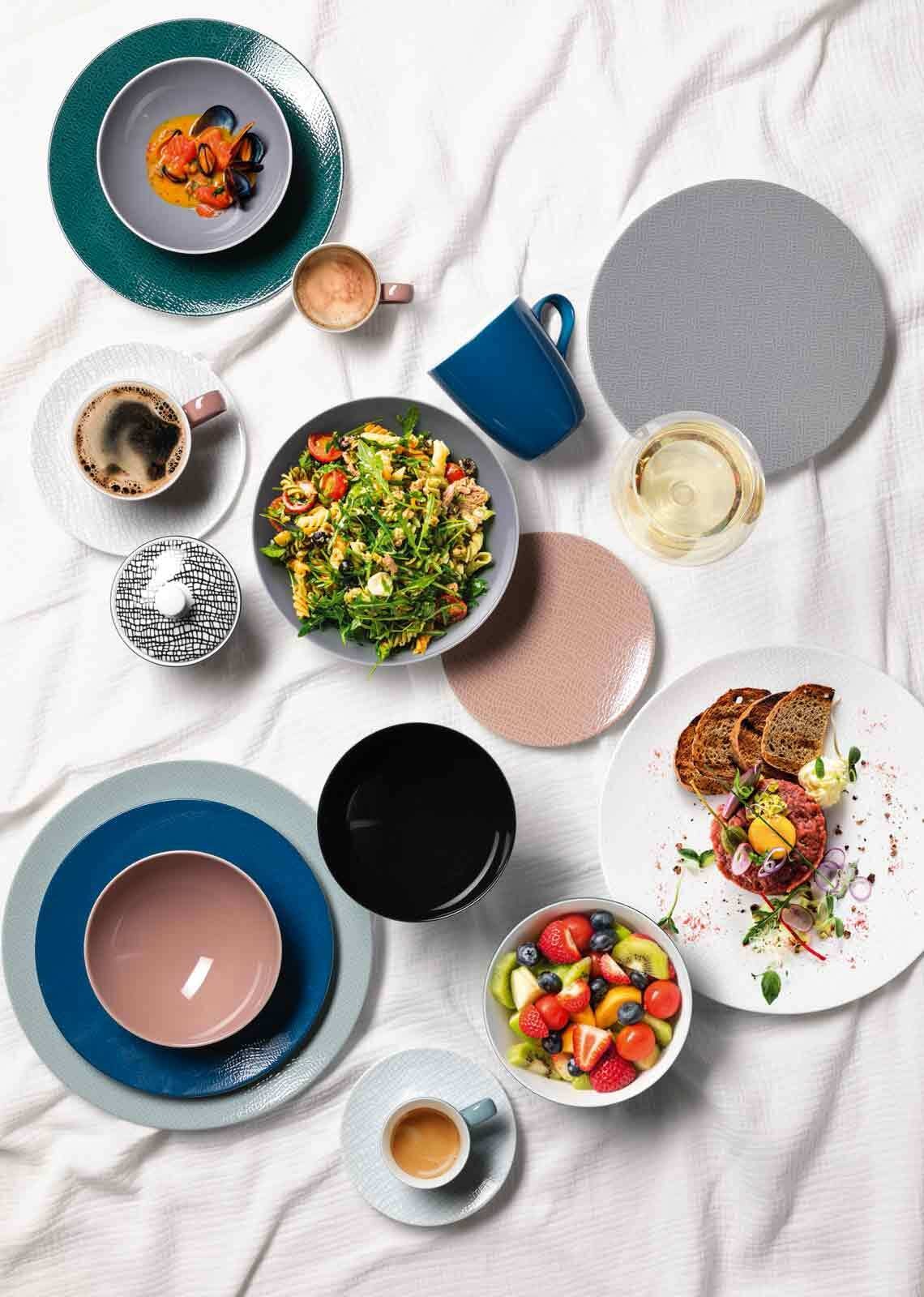 Seltmann Weiden Suppenteller »Pasta- / Suppenteller Life Fashion ø 23,3 cm 6er Set«